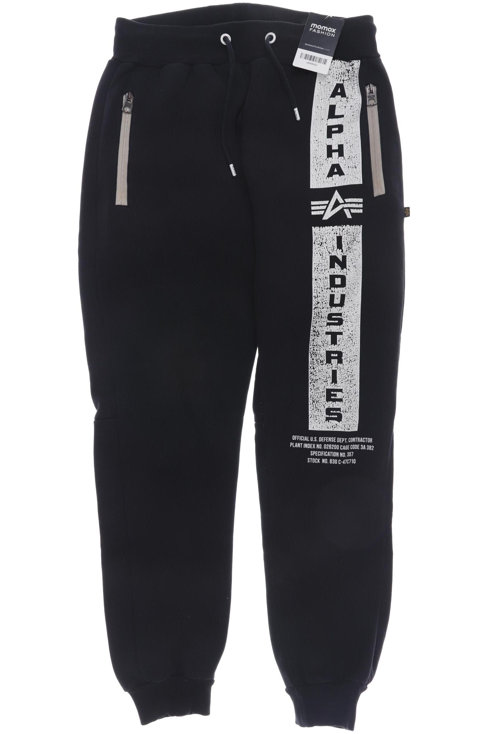 

Alpha industries Herren Stoffhose, schwarz, Gr. 0