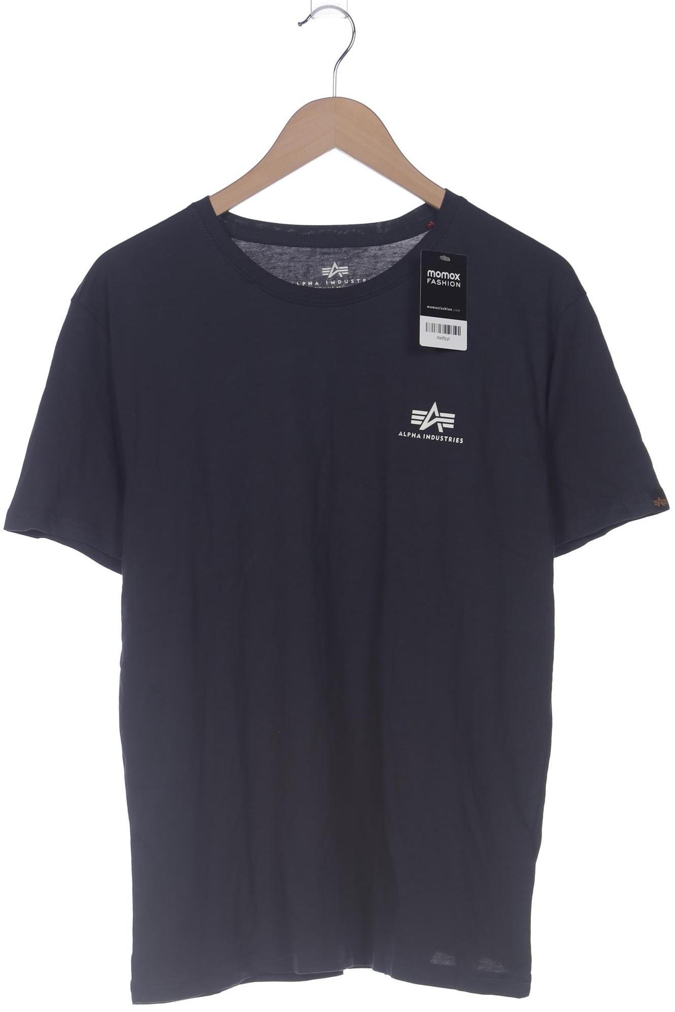 

Alpha industries Herren T-Shirt, marineblau, Gr. 52
