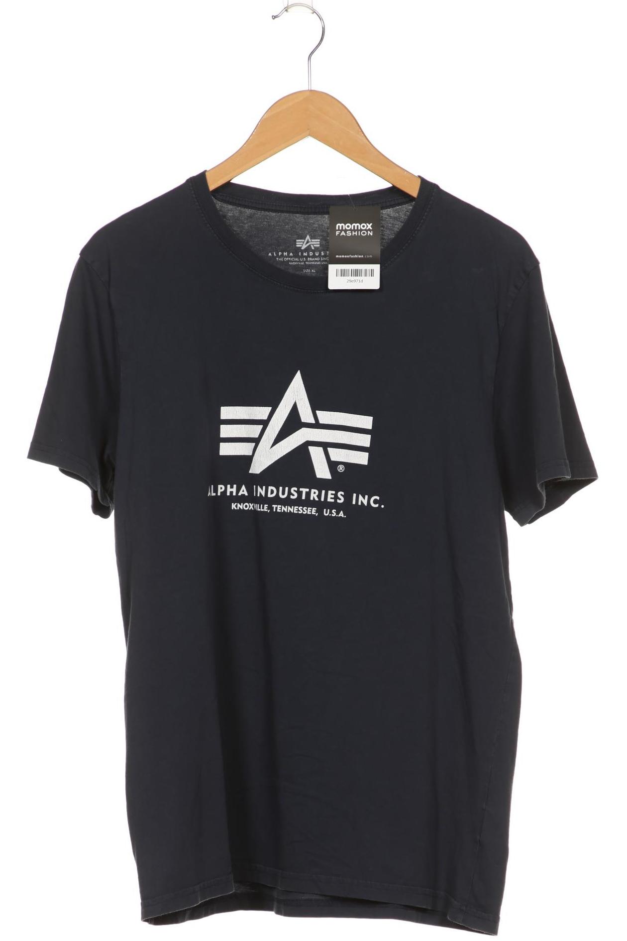 

Alpha industries Herren T-Shirt, blau, Gr. 54