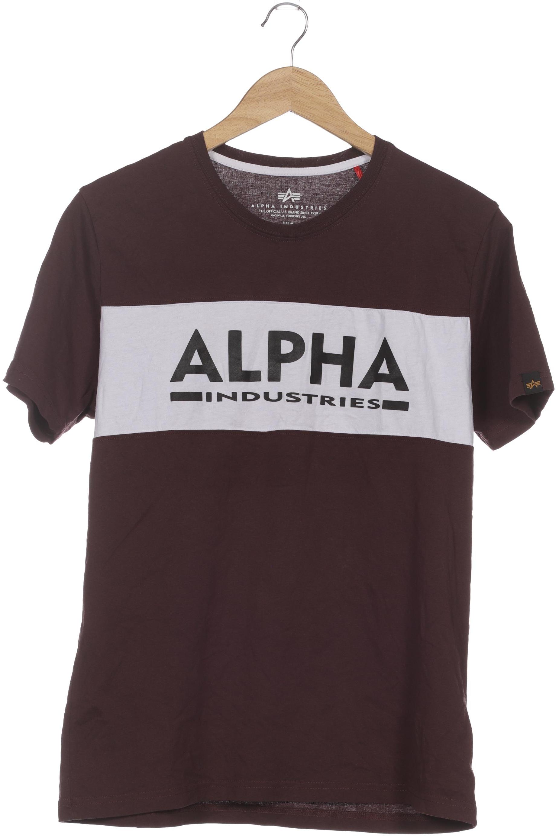 

Alpha industries Herren T-Shirt, braun, Gr. 48