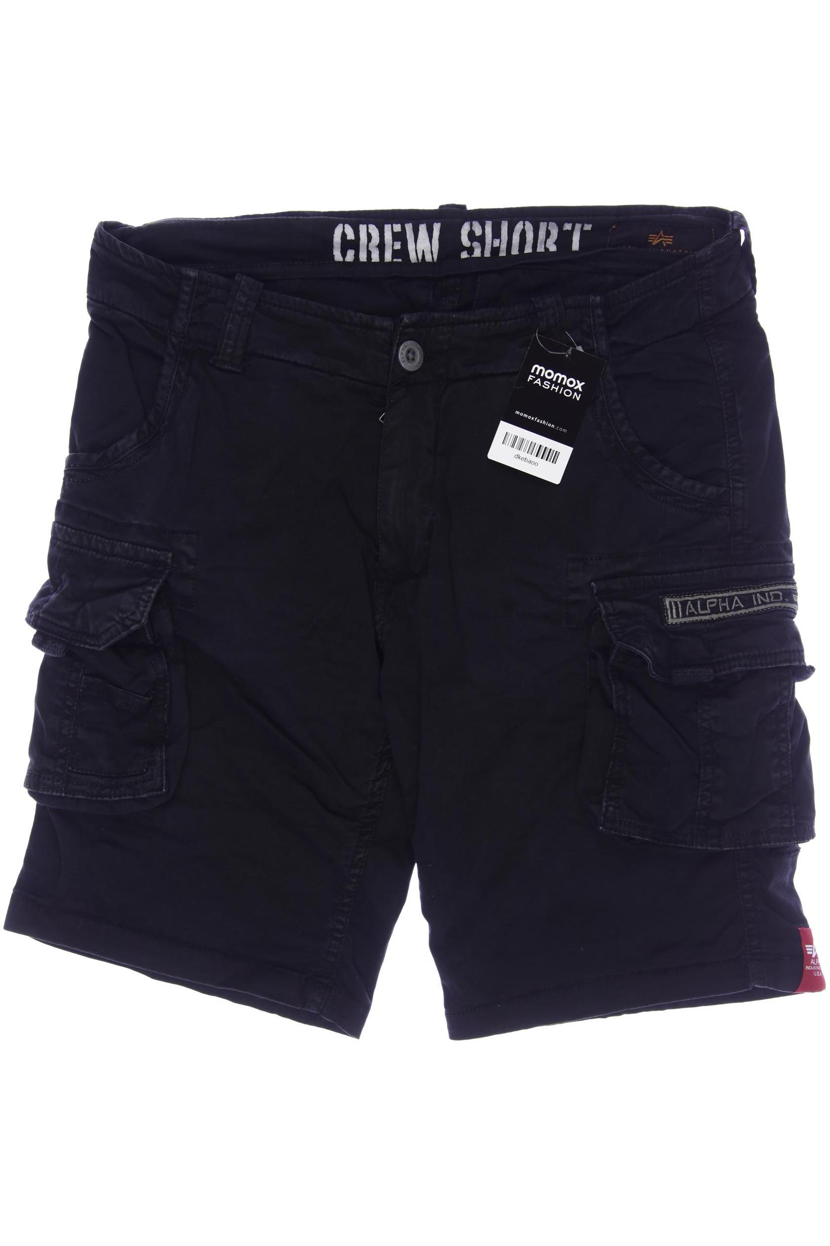 

Alpha industries Herren Shorts, schwarz, Gr. 48