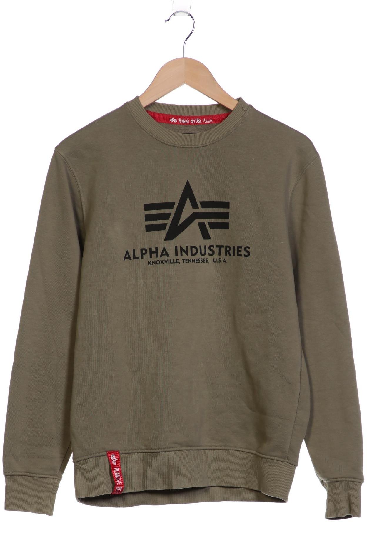 

Alpha industries Herren Sweatshirt, grün, Gr. 46