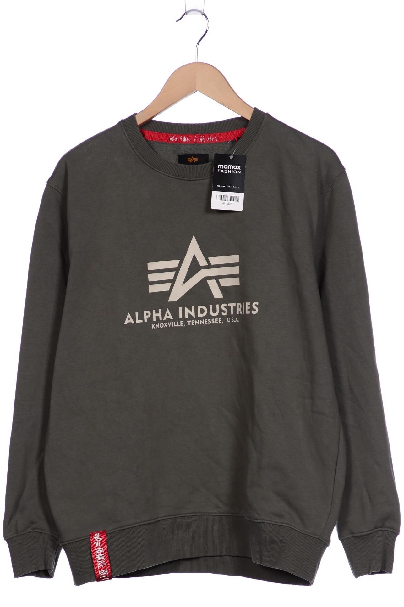 

Alpha industries Herren Sweatshirt, grün, Gr. 52