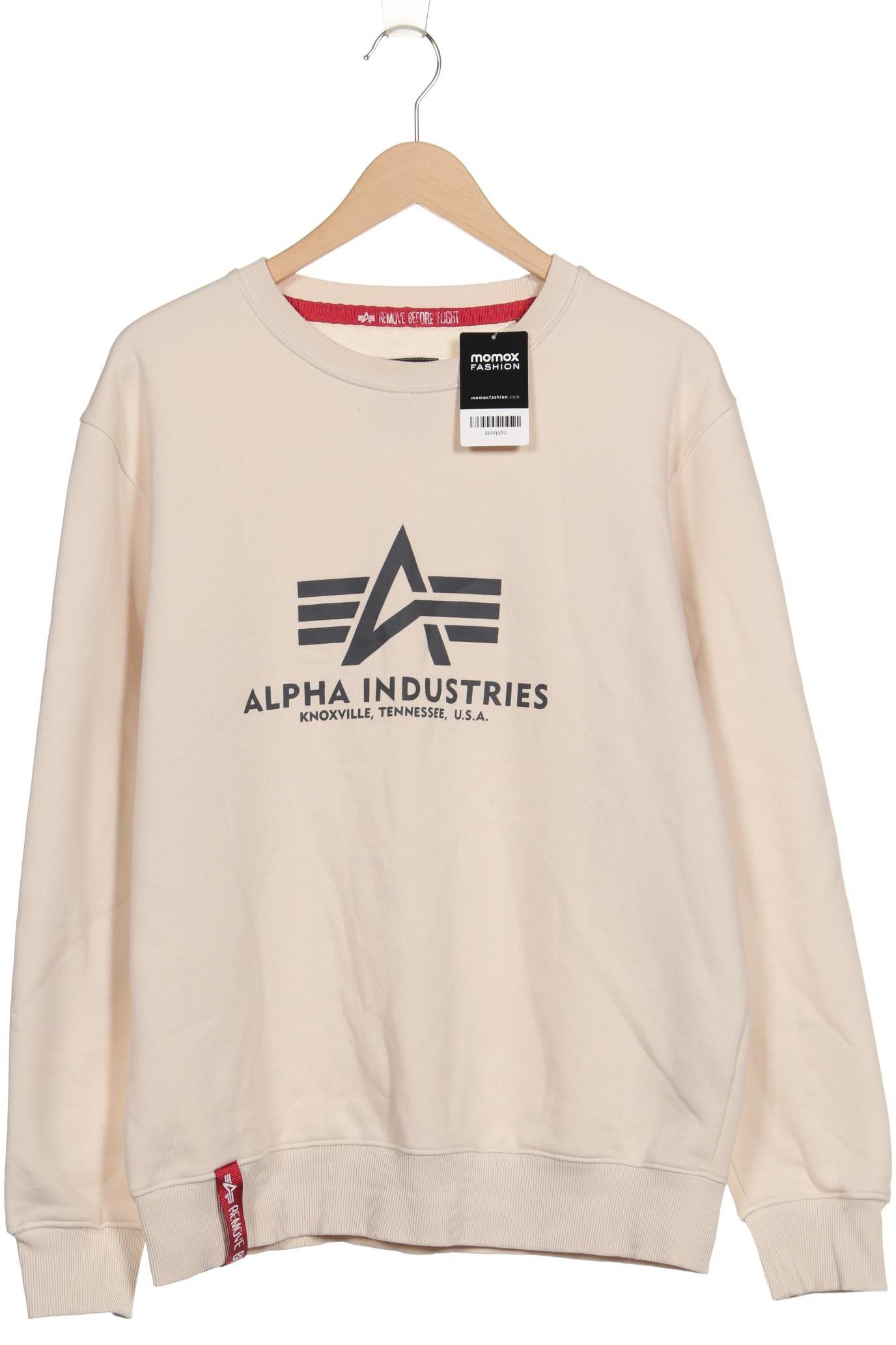 

Alpha industries Herren Sweatshirt, beige, Gr. 52