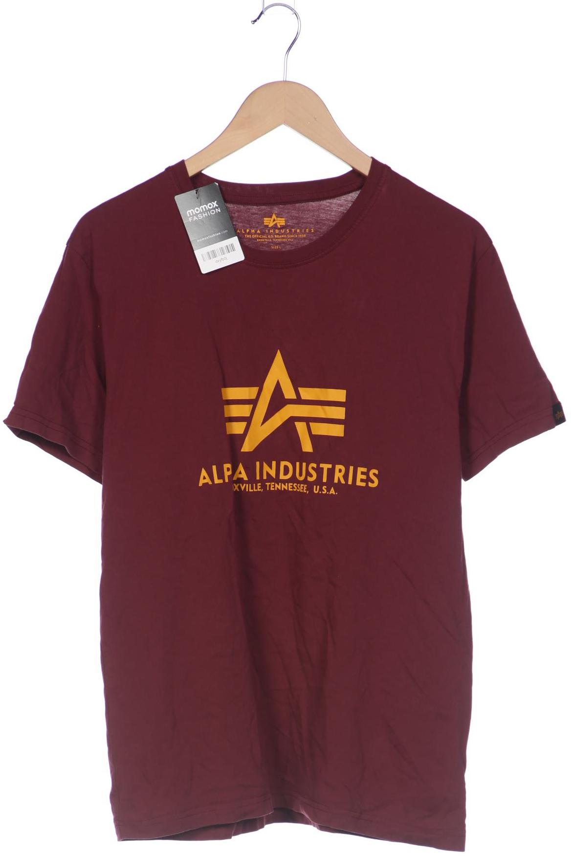 

Alpha industries Herren T-Shirt, bordeaux