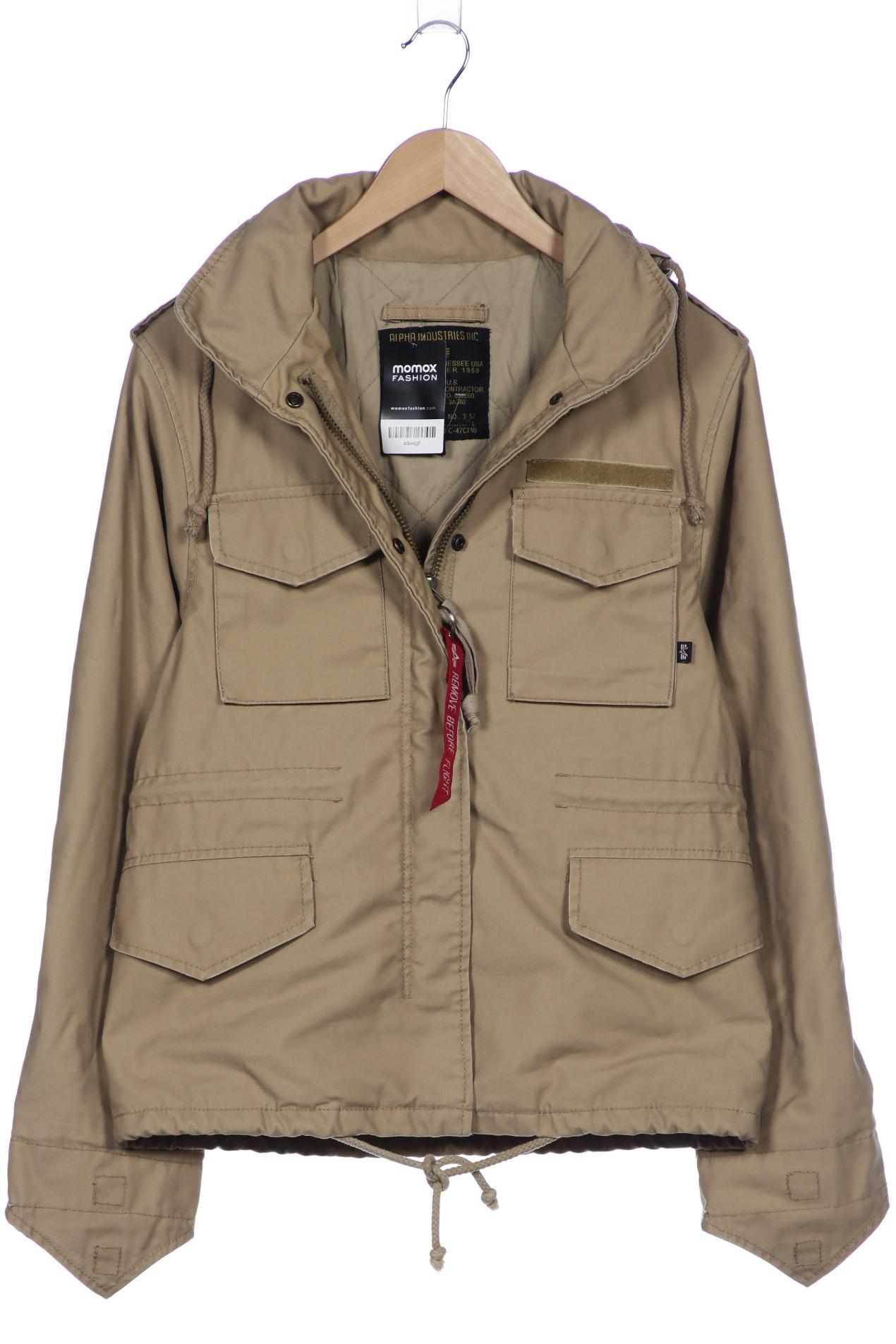 

Alpha industries Herren Jacke, beige, Gr. 52