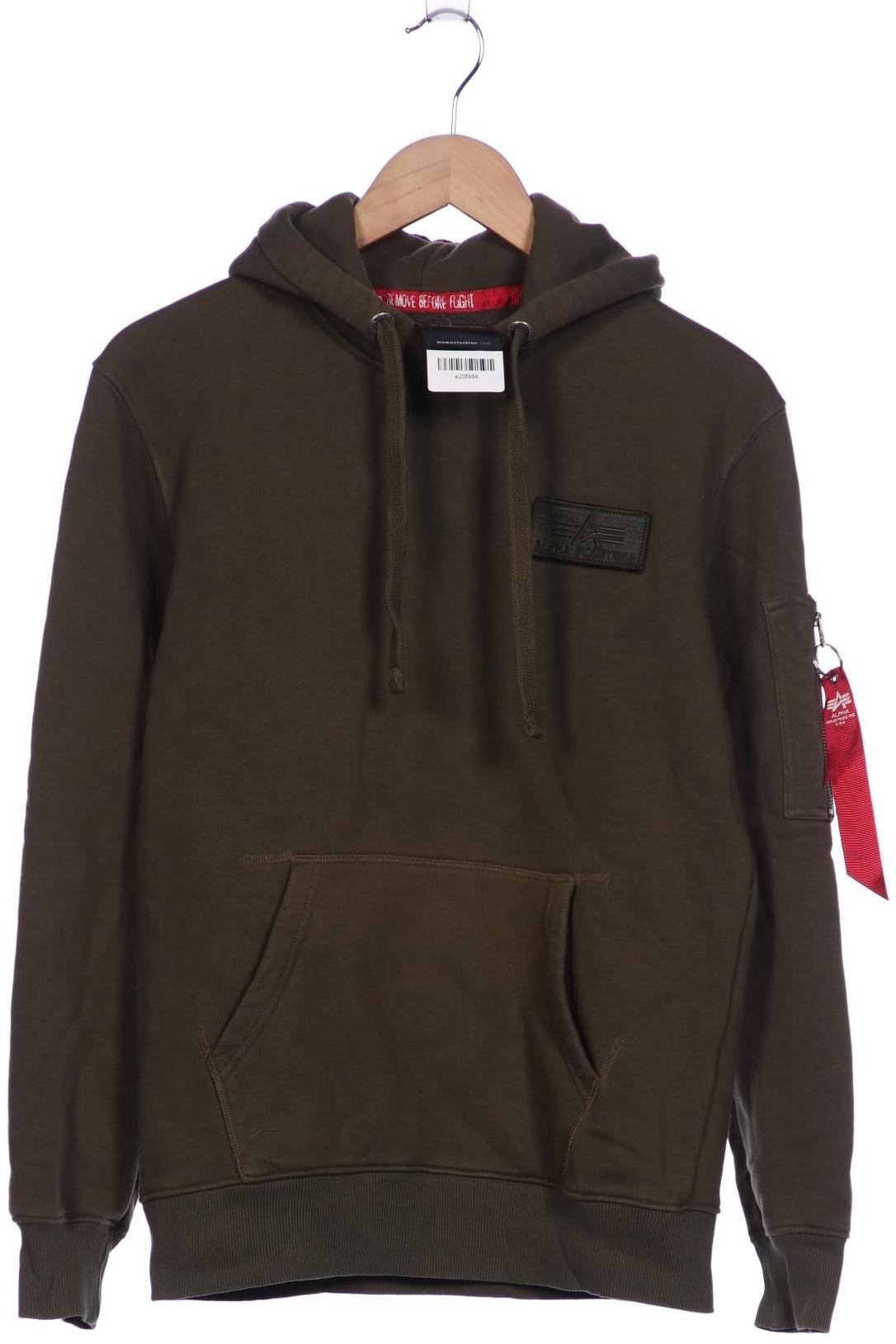 

Alpha industries Herren Kapuzenpullover, grün, Gr. 46