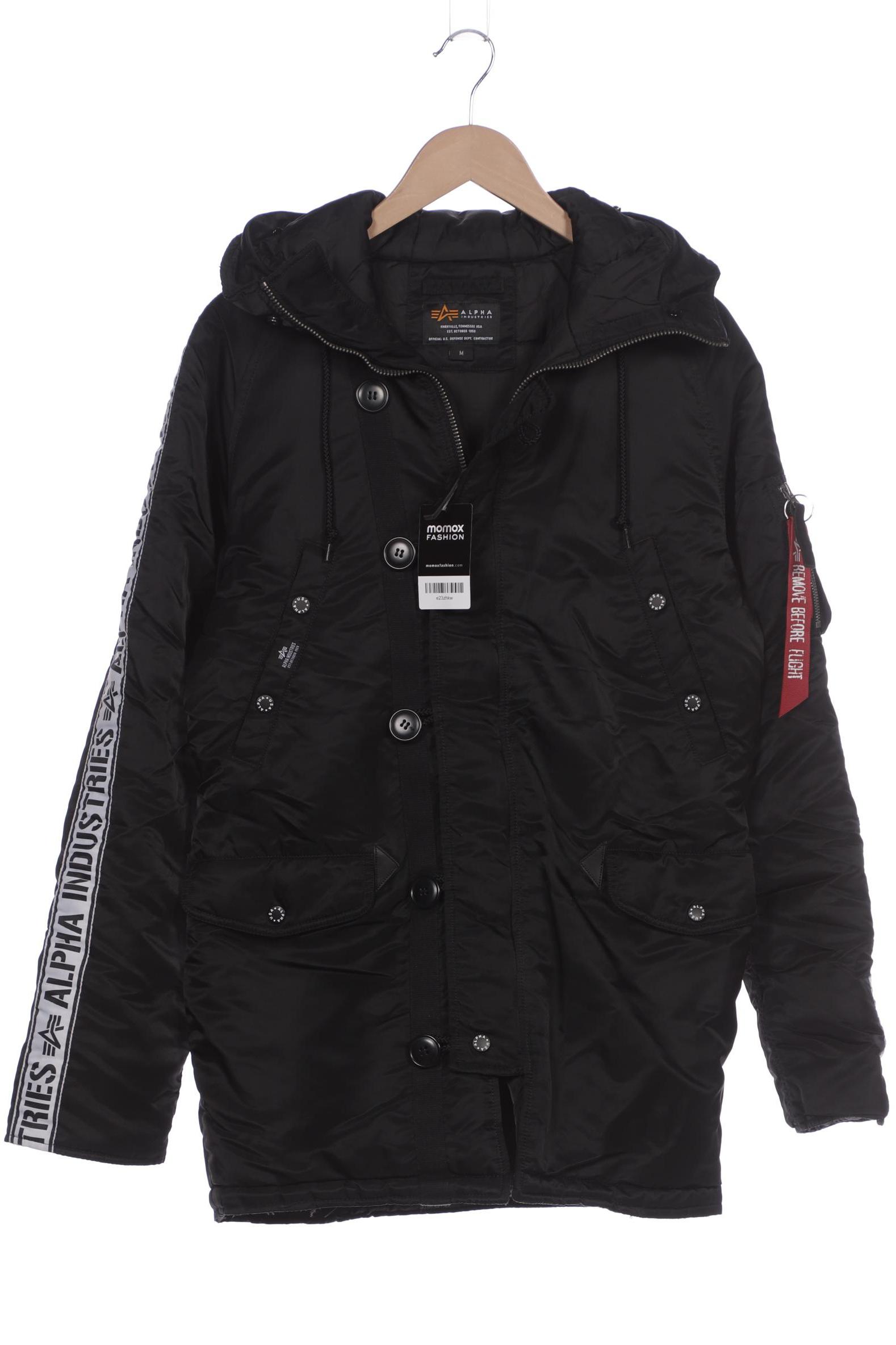 

Alpha industries Herren Jacke, schwarz, Gr. 48