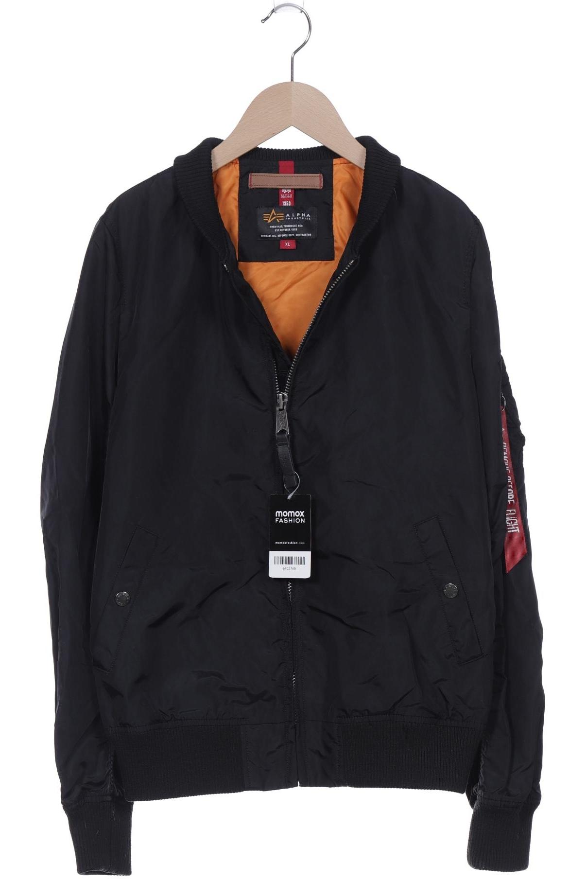 

Alpha industries Herren Jacke, schwarz, Gr. 54