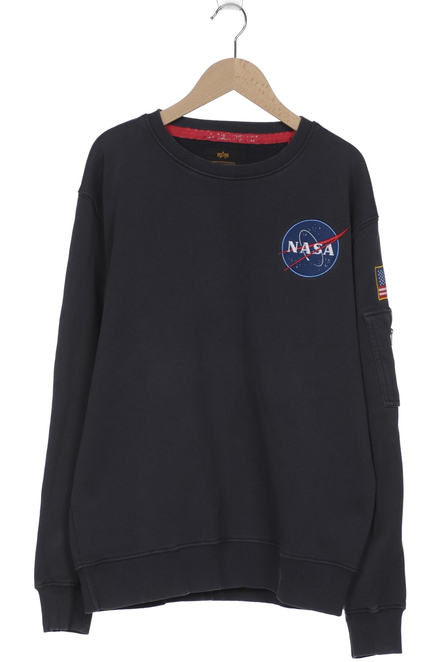 

Alpha industries Herren Sweatshirt, marineblau, Gr. 52
