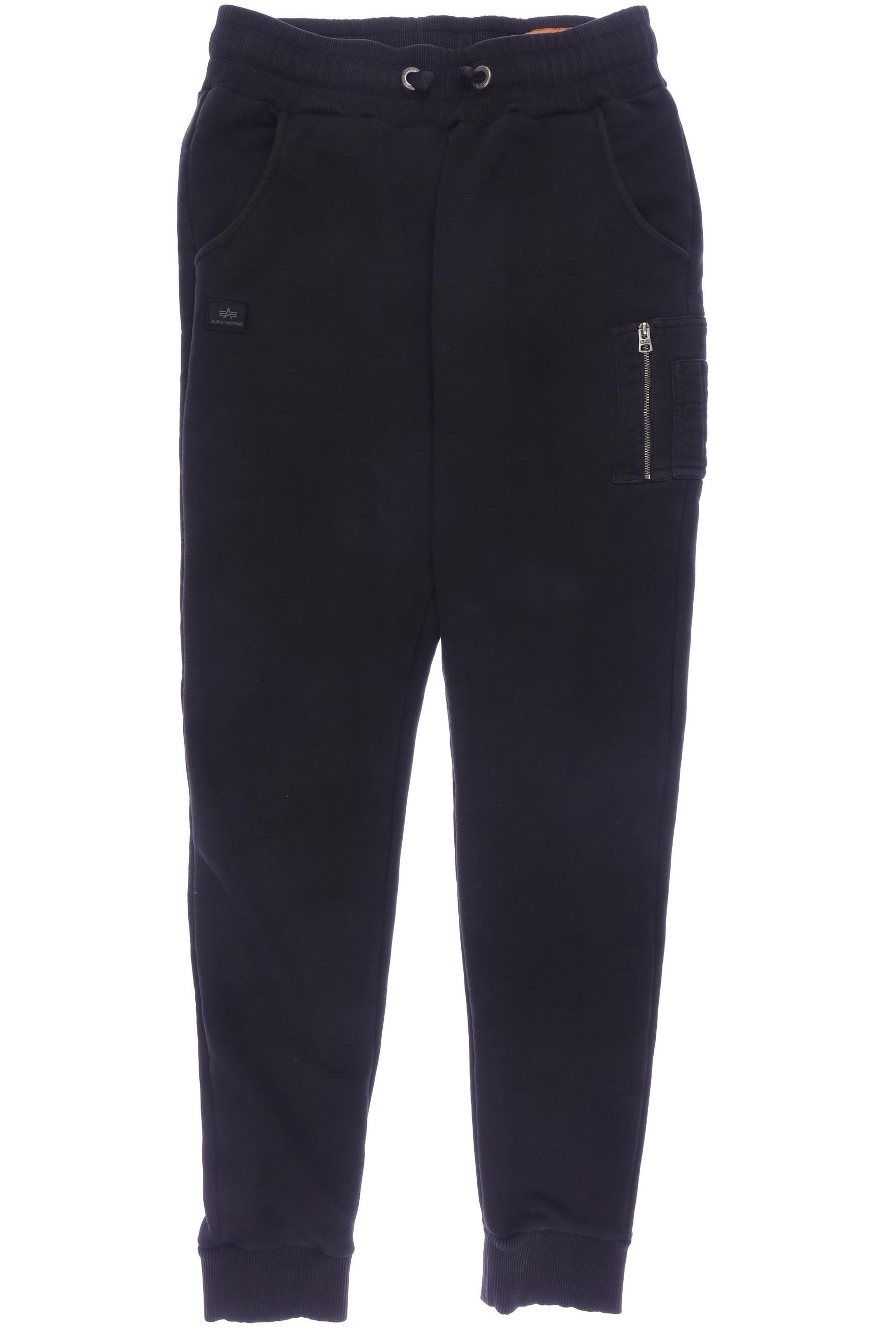 

Alpha industries Herren Stoffhose, schwarz, Gr. 0