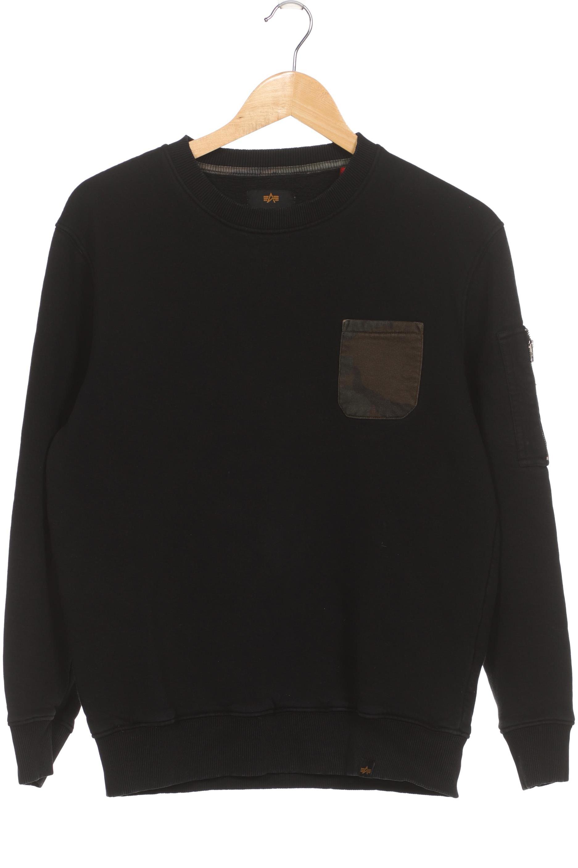 

Alpha industries Herren Sweatshirt, schwarz, Gr. 48