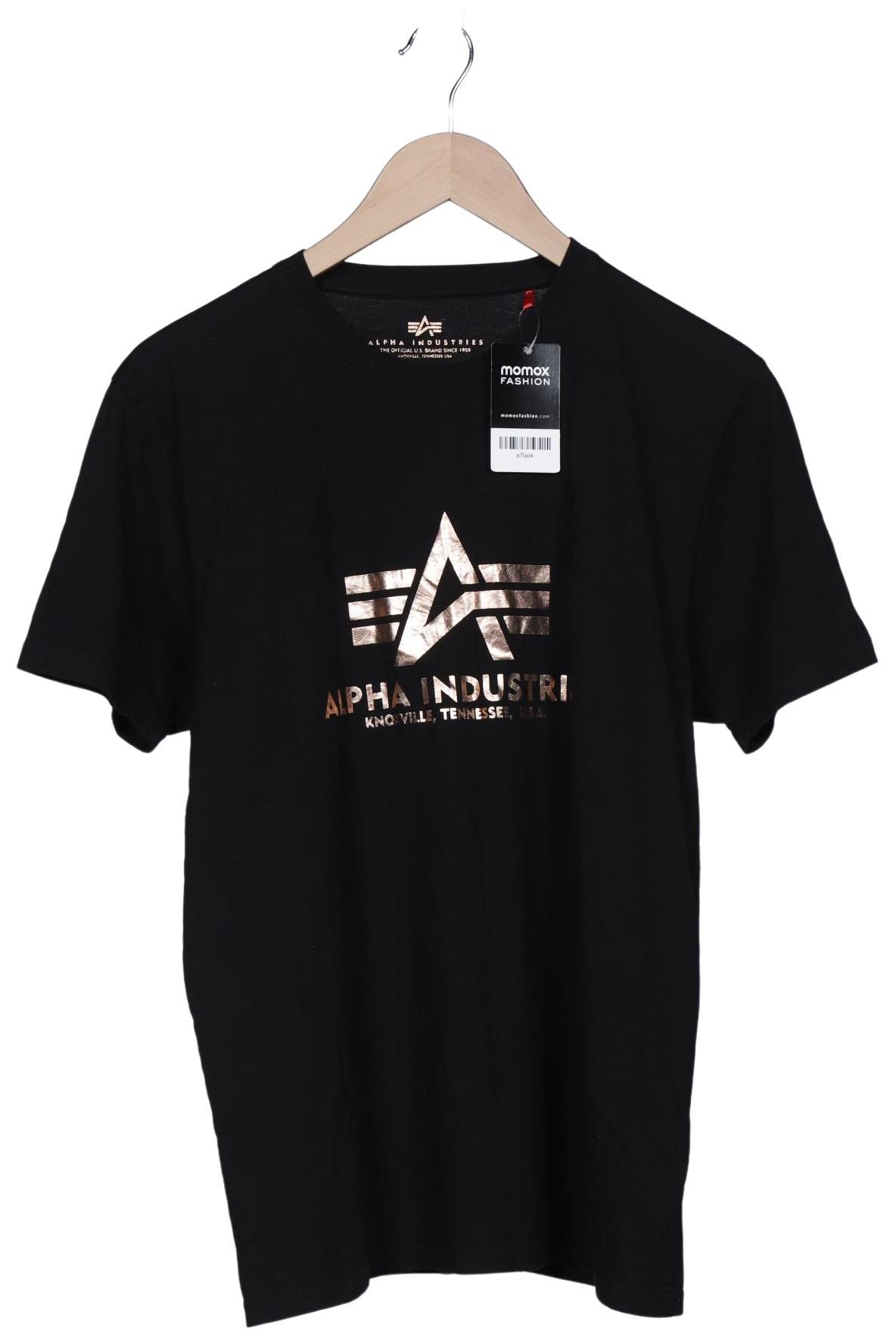 

Alpha industries Herren T-Shirt, schwarz, Gr. 52