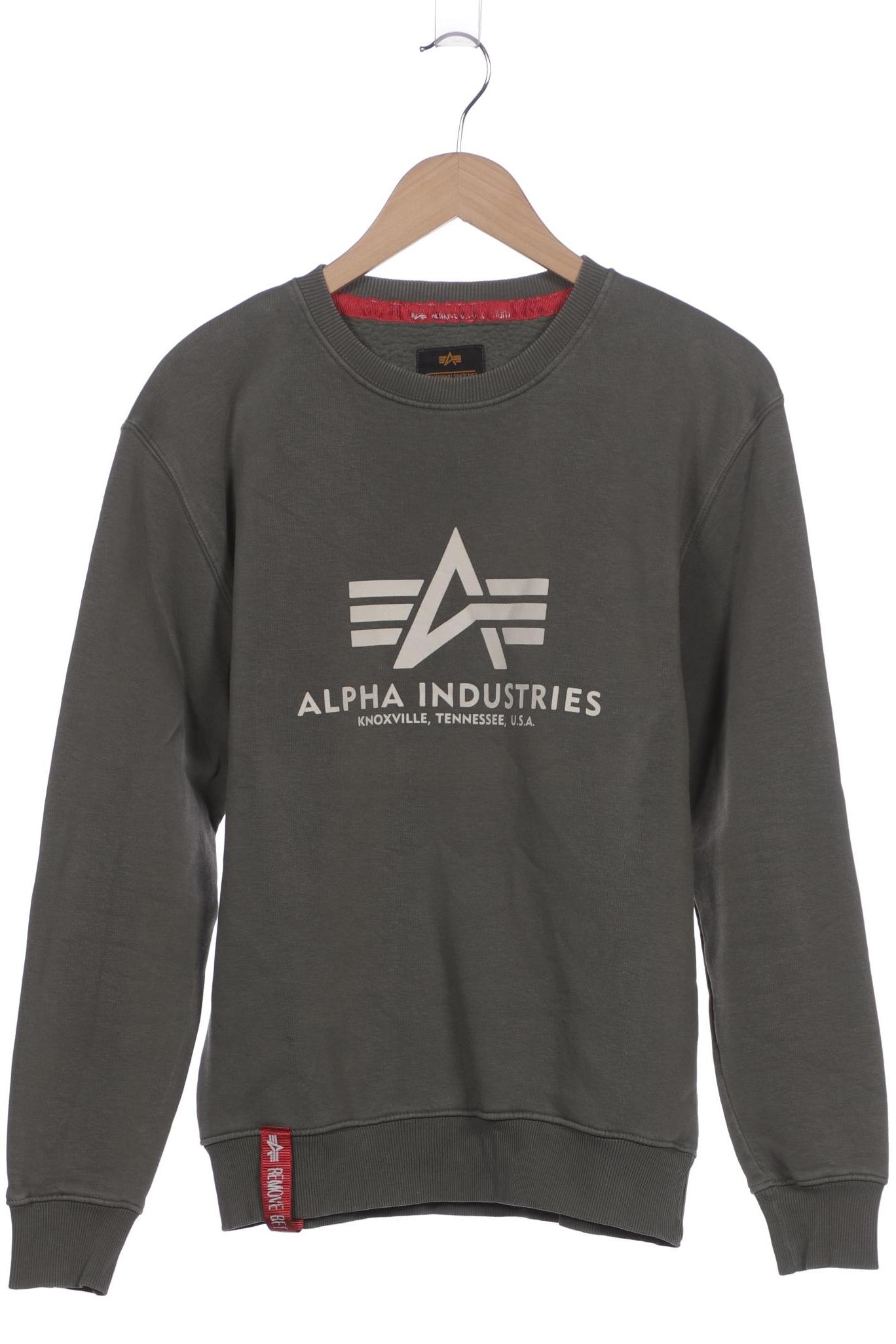 

Alpha industries Herren Sweatshirt, grün, Gr. 48