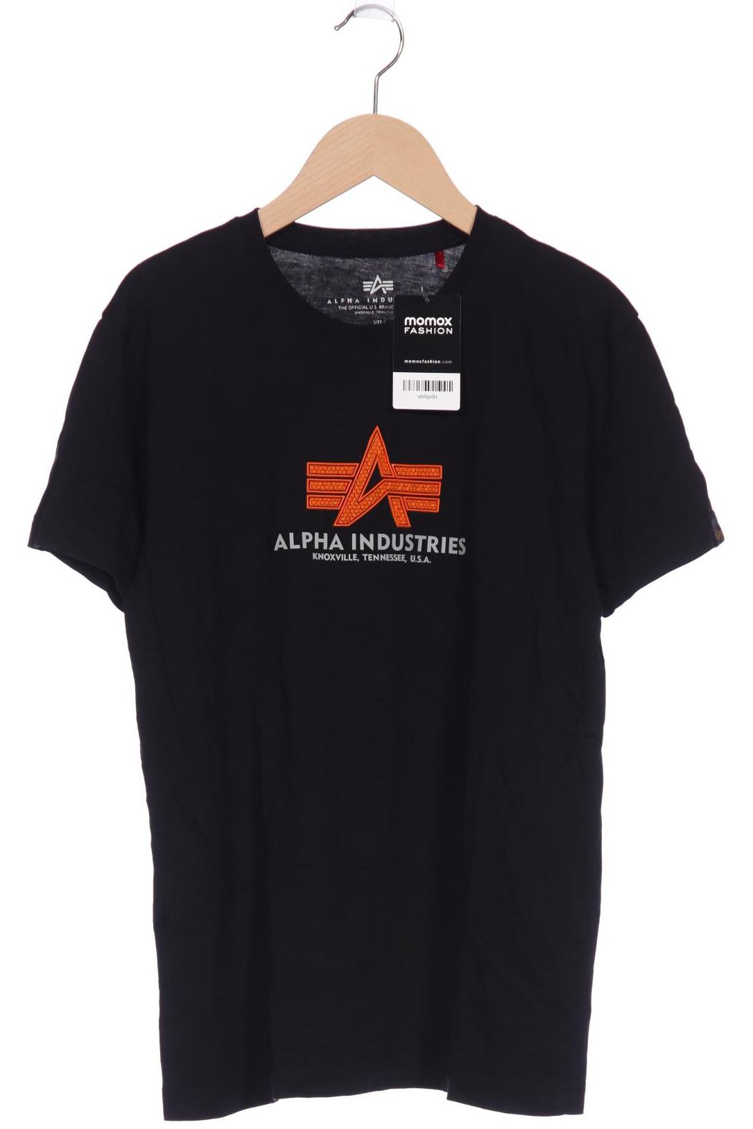 

Alpha industries Herren T-Shirt, schwarz