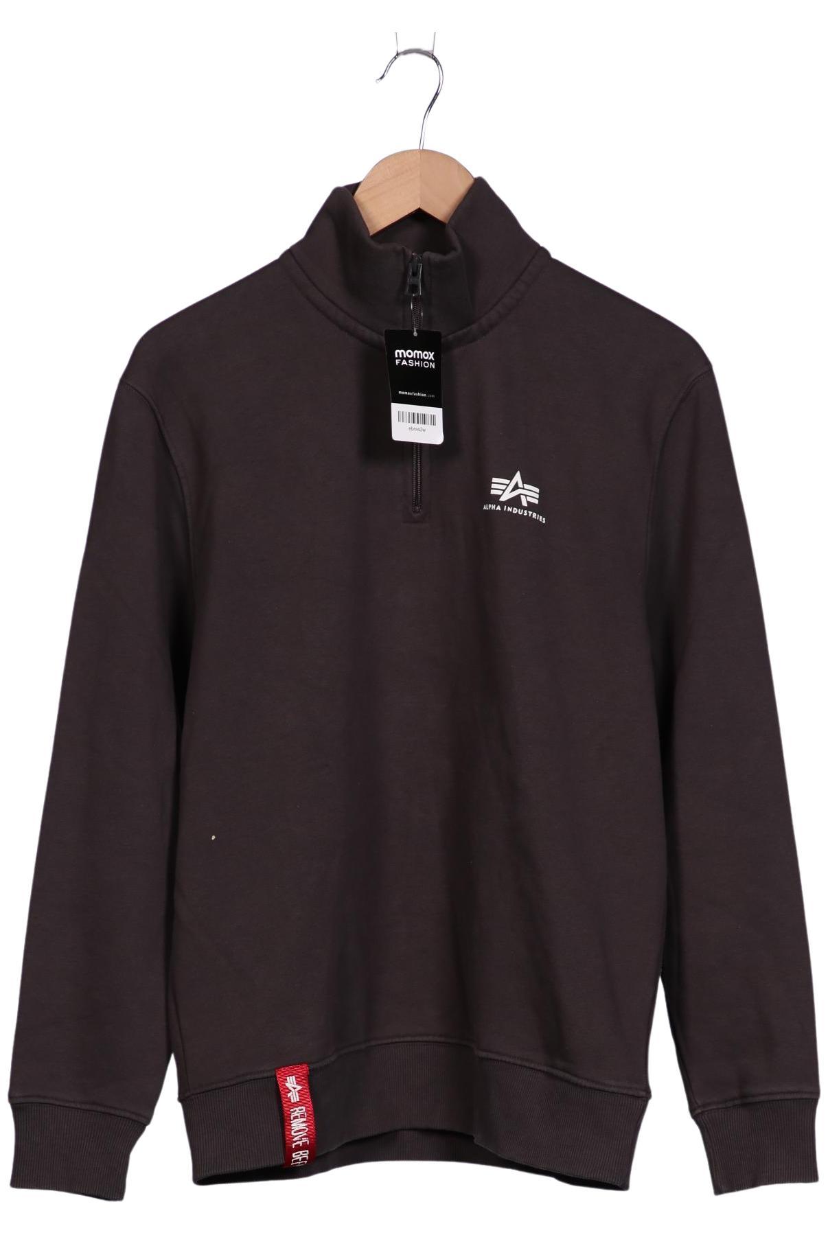 

Alpha industries Herren Sweatshirt, grau, Gr. 52