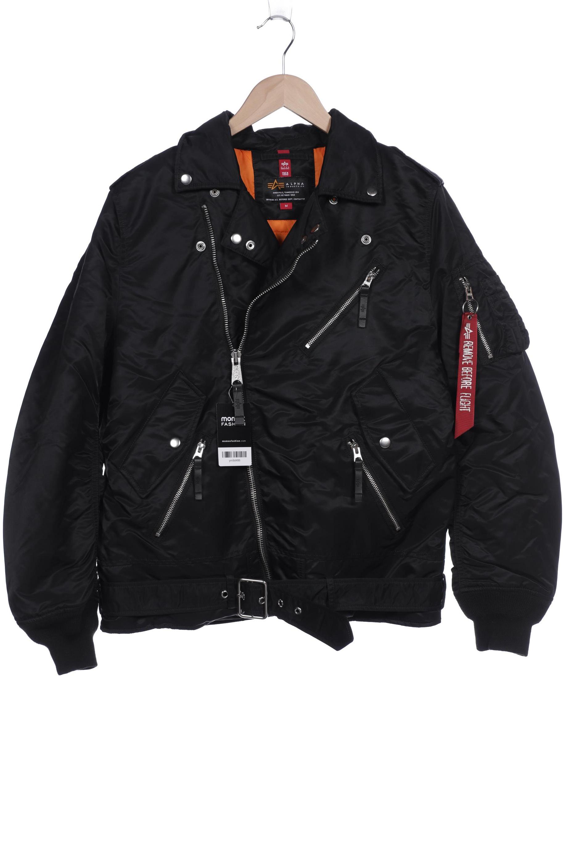 

Alpha industries Herren Jacke, schwarz, Gr. 48