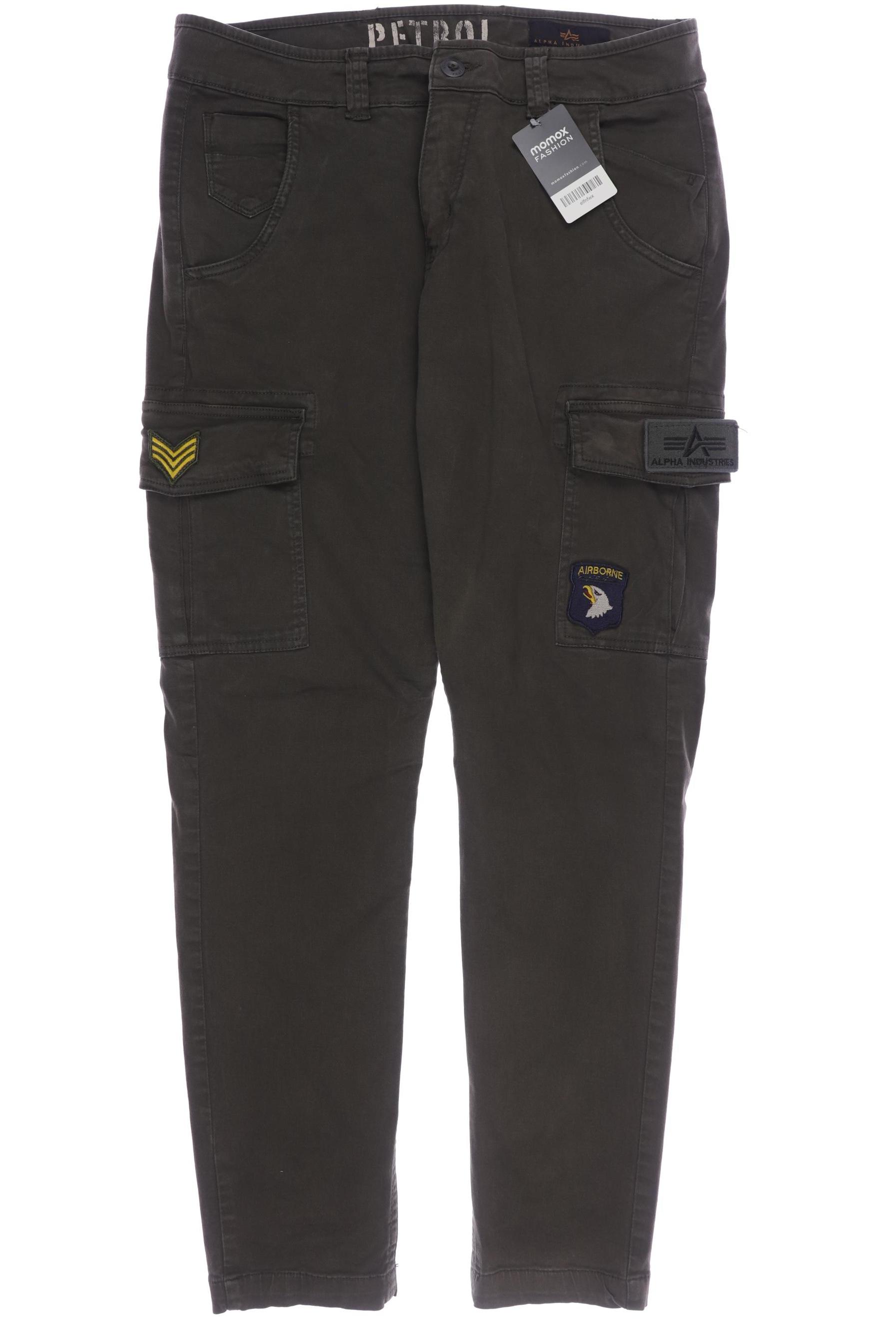 

Alpha industries Herren Stoffhose, braun, Gr. 36