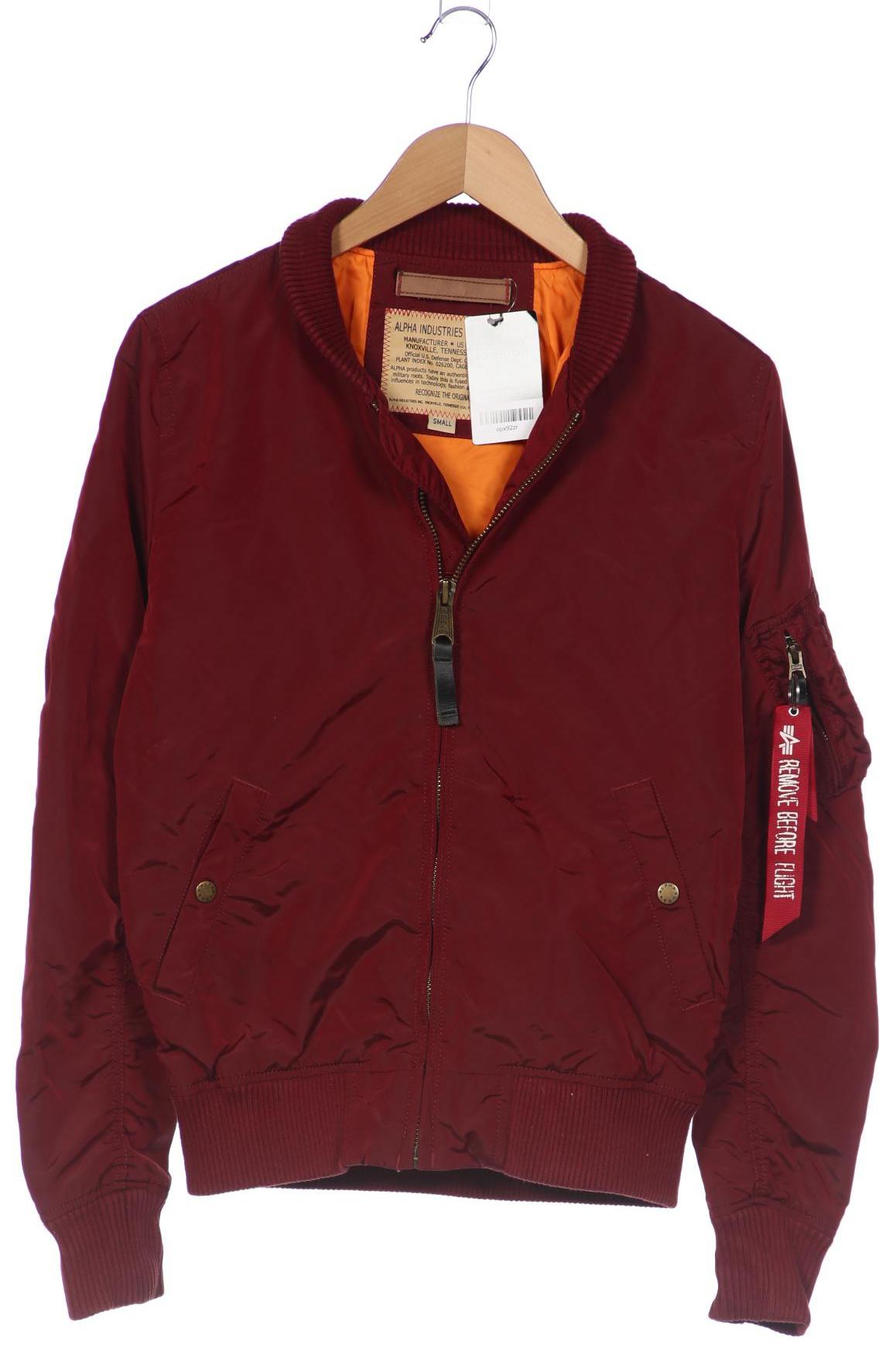 

Alpha industries Herren Jacke, bordeaux, Gr. 46