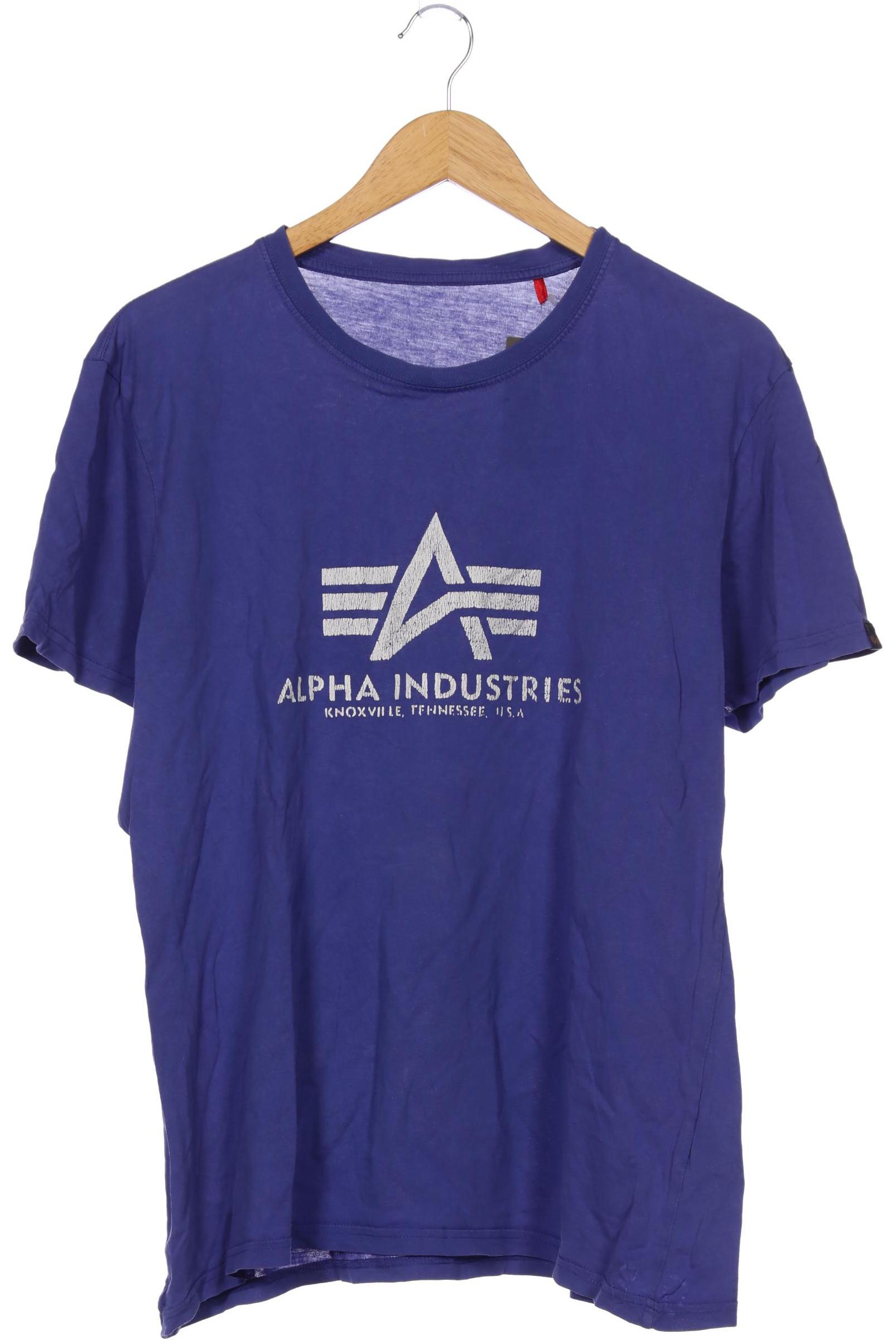 

Alpha industries Herren T-Shirt, flieder, Gr. 56