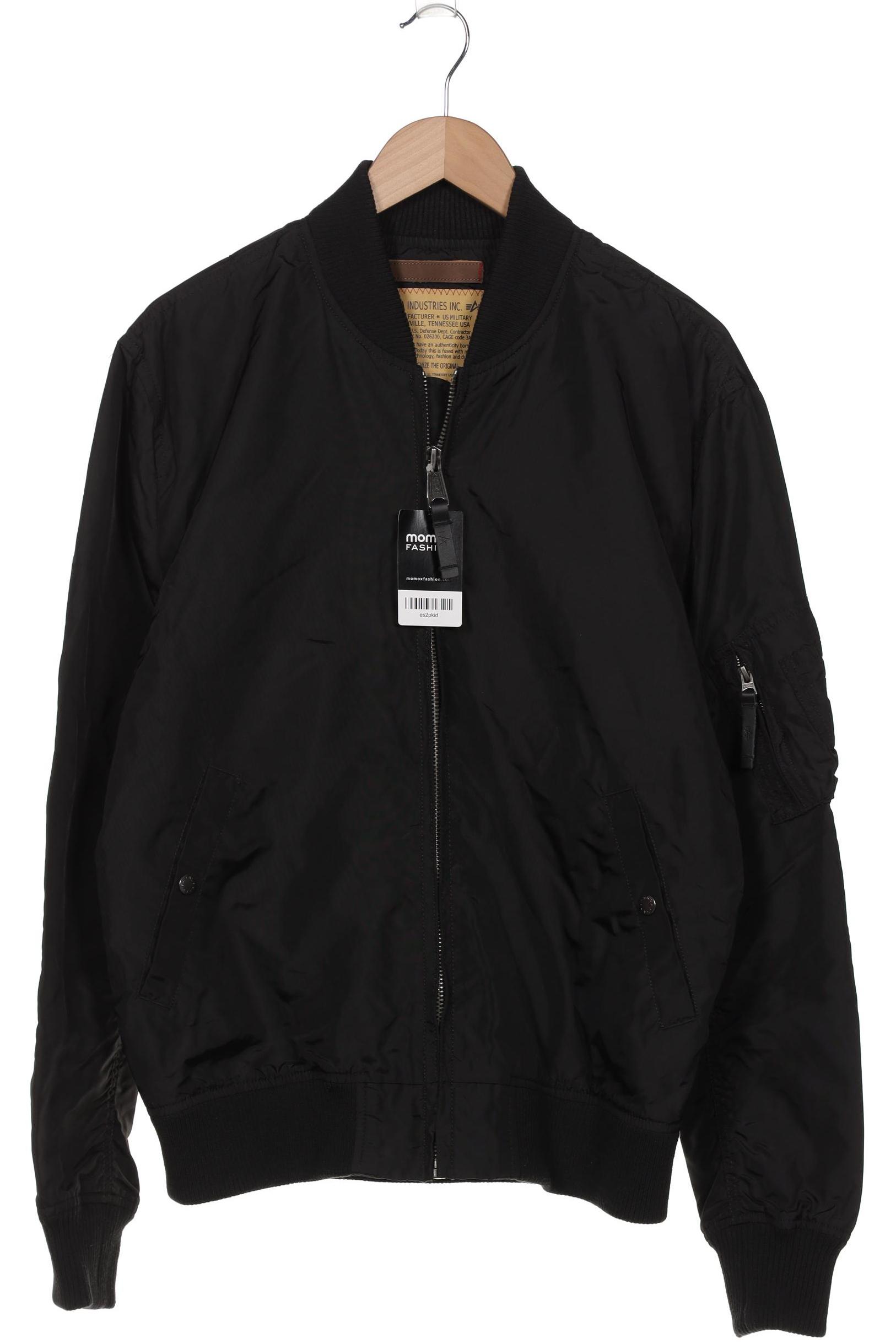 

Alpha industries Herren Jacke, schwarz, Gr. 54