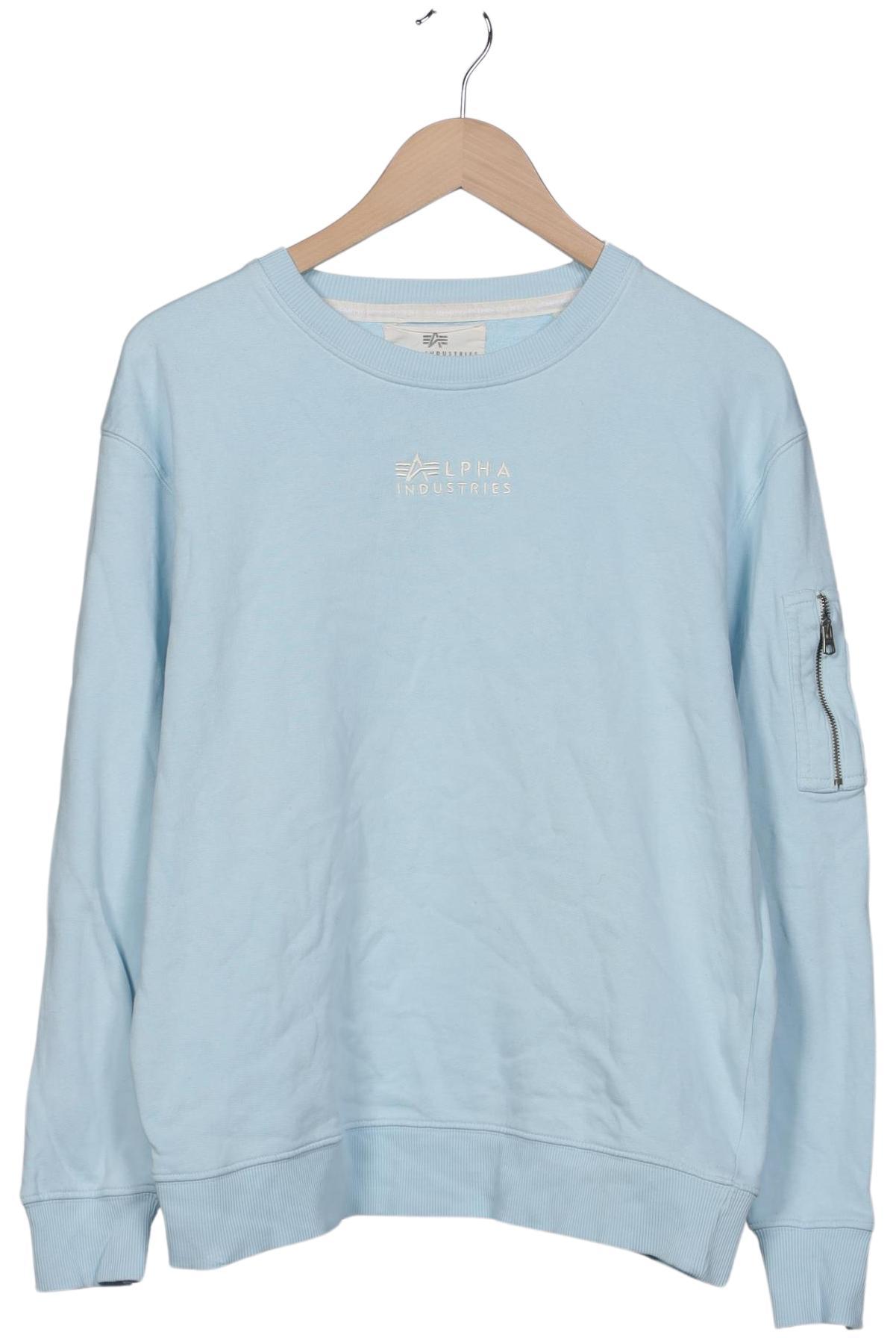 Thumbnail - Alpha industries Herren Sweatshirt, hellblau, Gr. 48