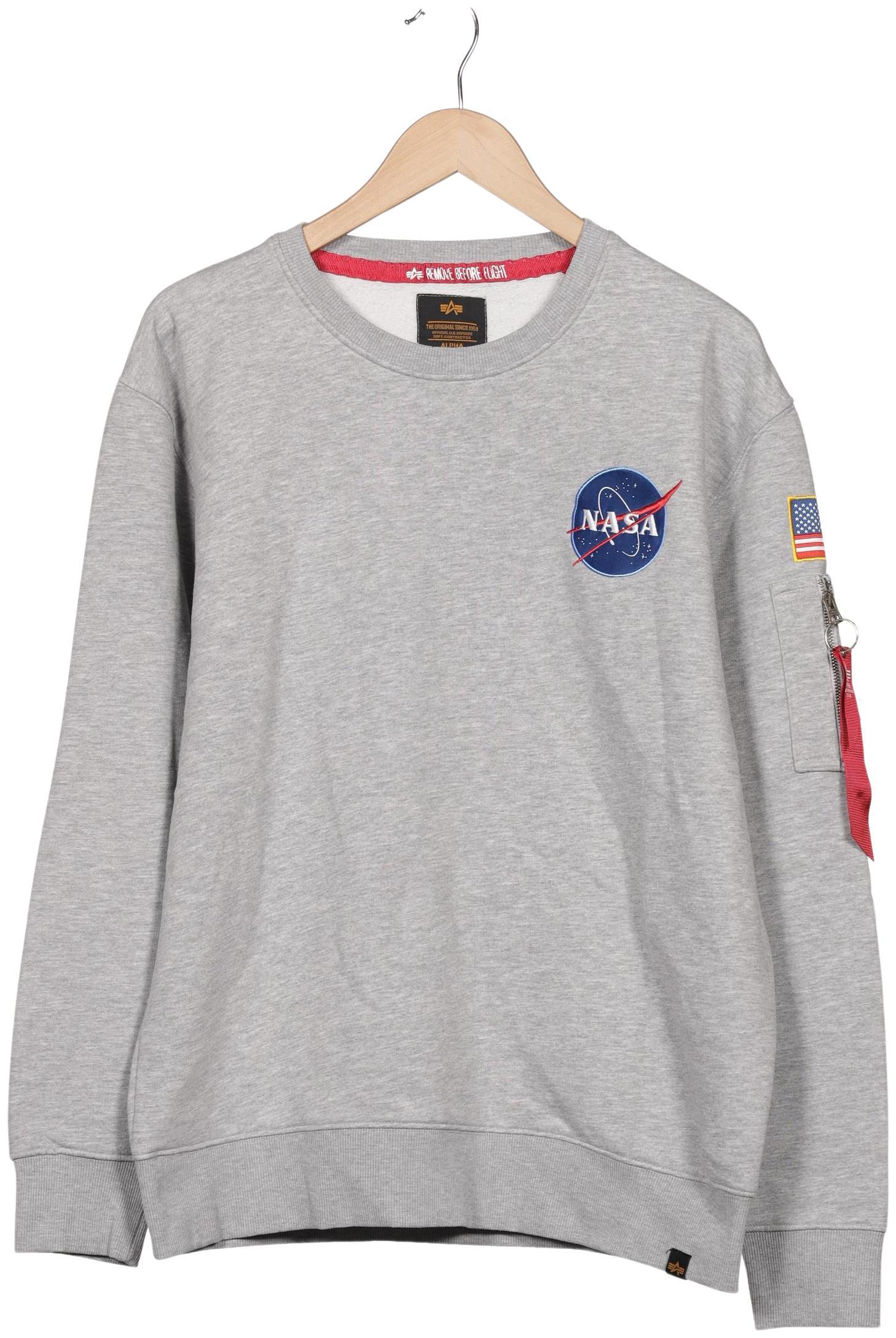 

Alpha industries Herren Sweatshirt, grau, Gr. 54