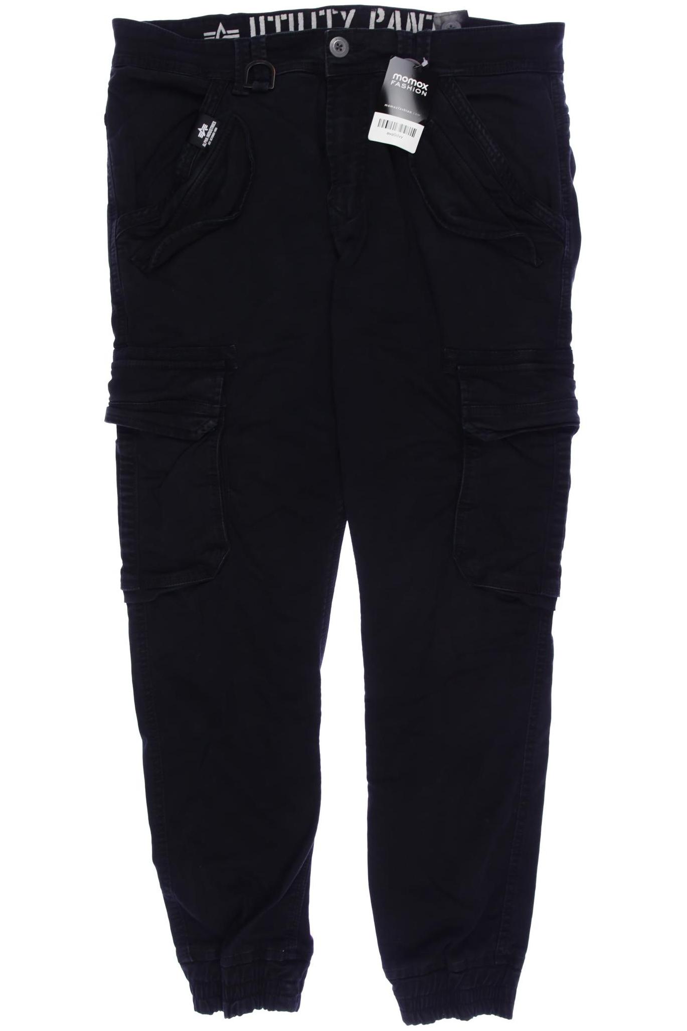 

Alpha industries Herren Jeans, schwarz, Gr. 33