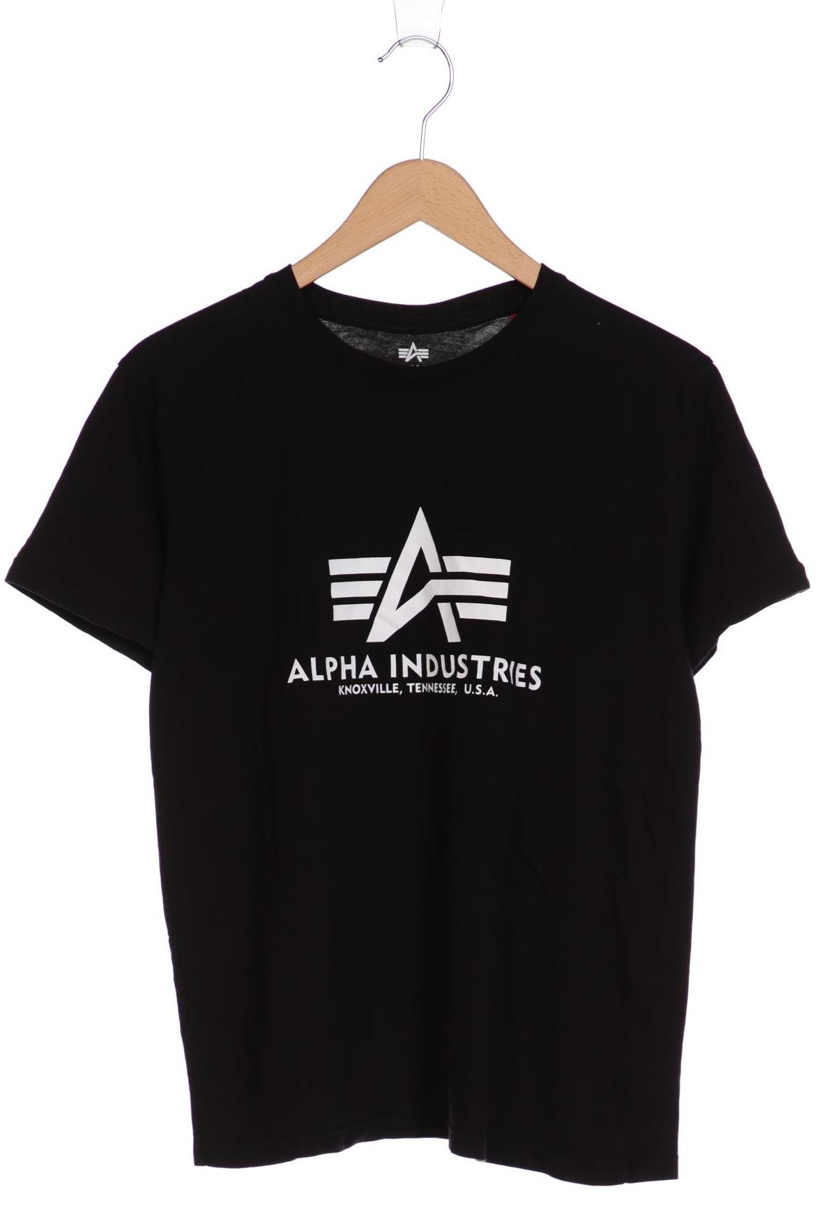 

Alpha industries Herren T-Shirt, schwarz