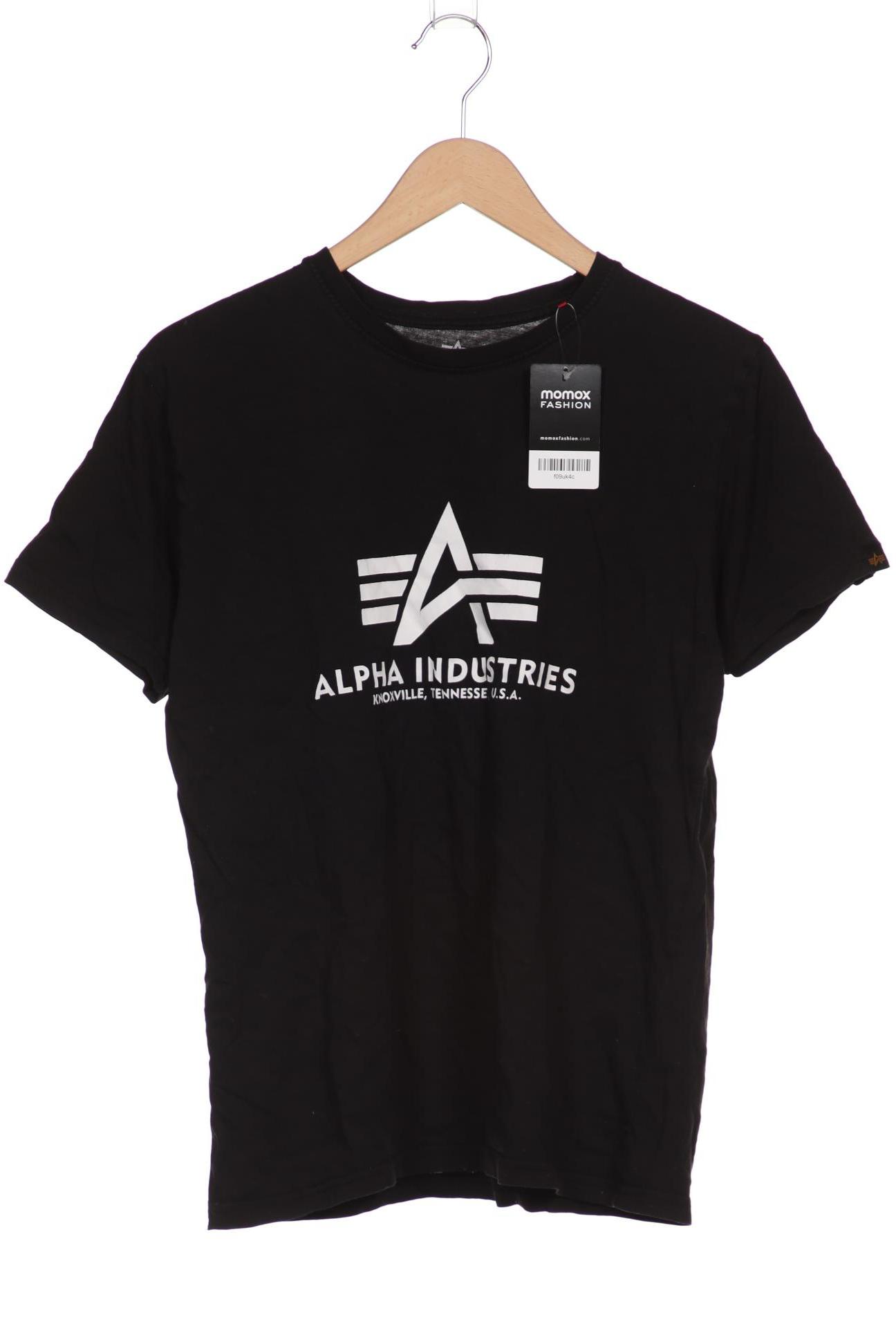 

Alpha industries Herren T-Shirt, schwarz