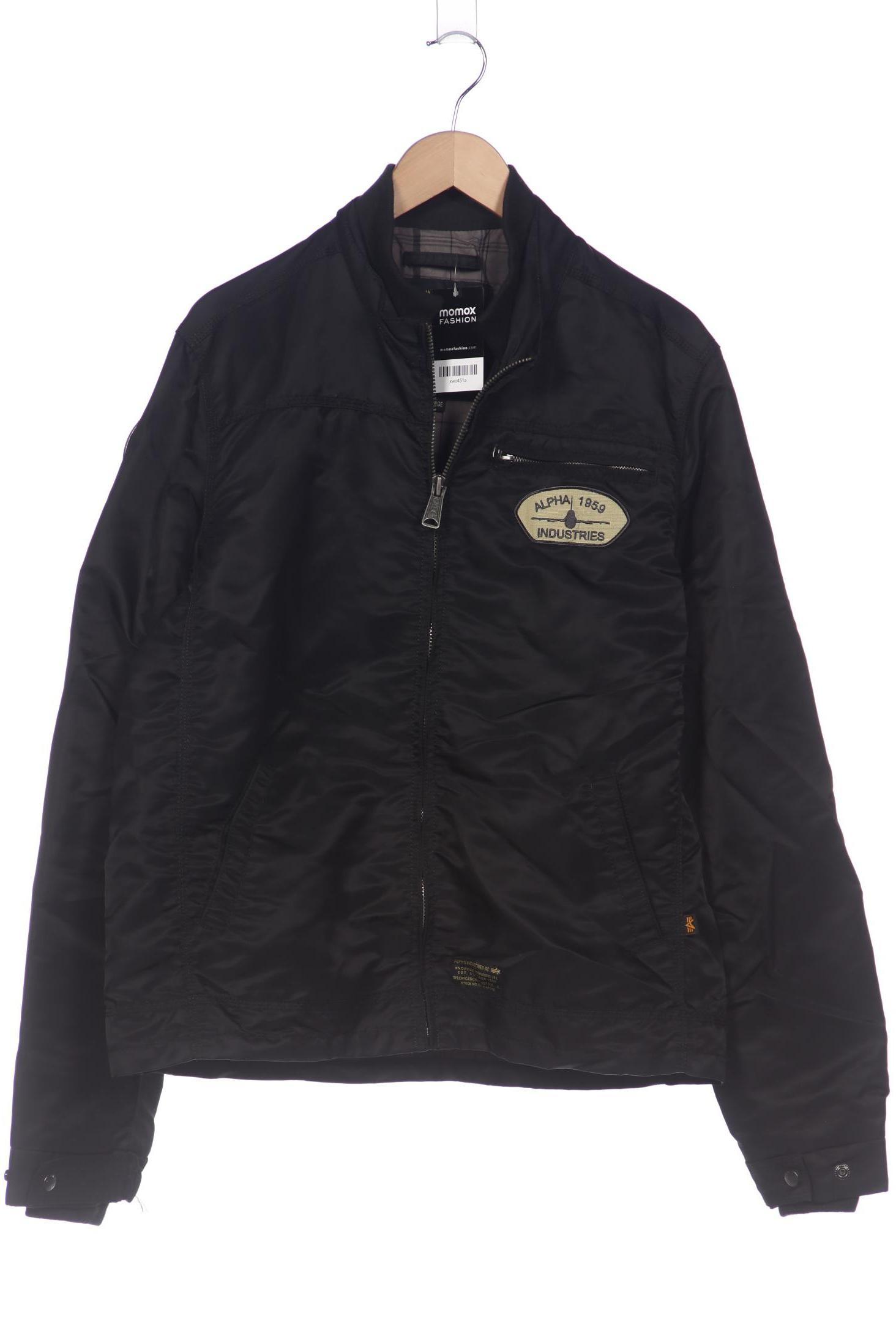 

Alpha industries Herren Jacke, schwarz, Gr. 54