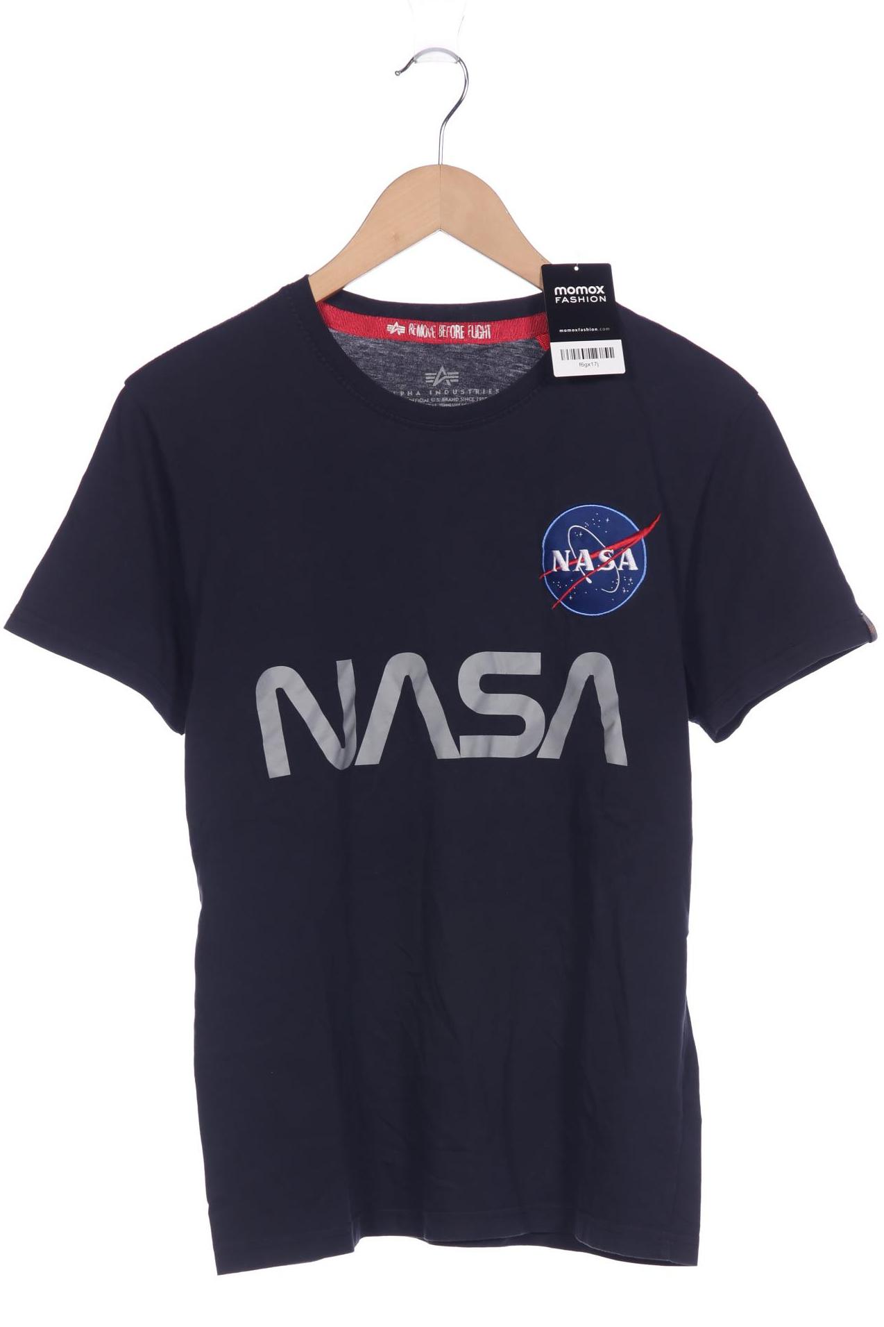 

Alpha industries Herren T-Shirt, marineblau, Gr. 48
