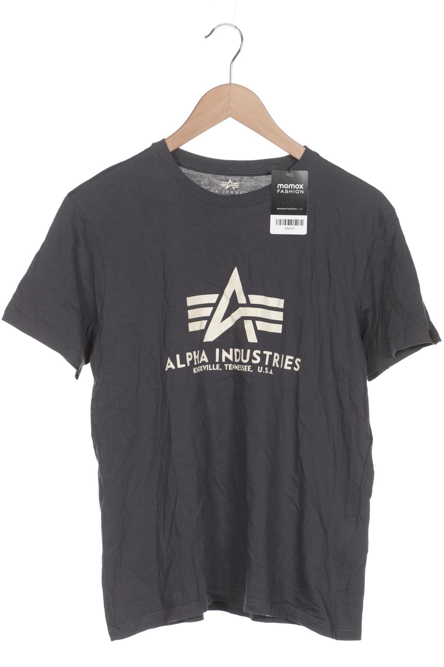 

Alpha industries Herren T-Shirt, grau, Gr. 48