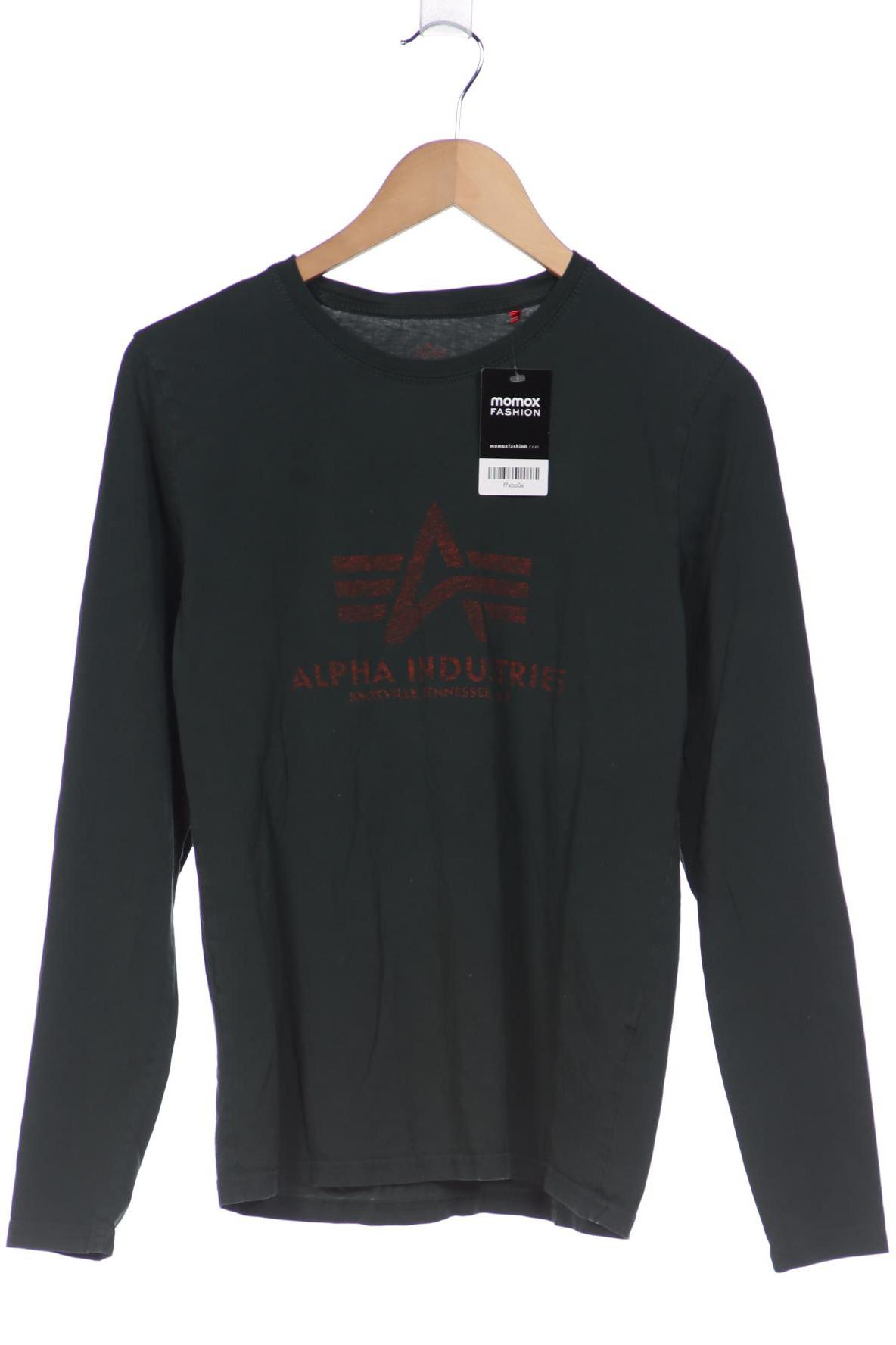 

Alpha industries Herren Langarmshirt, grün