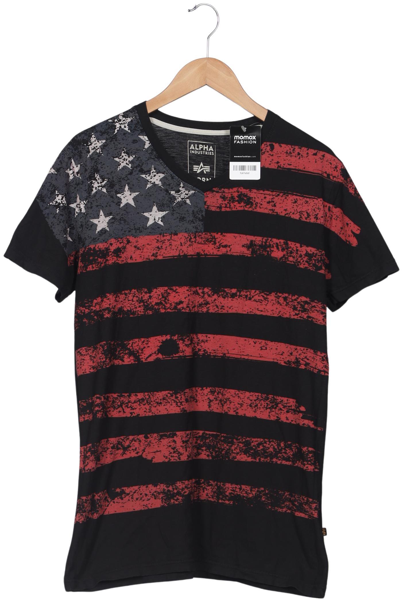 

Alpha industries Herren T-Shirt, schwarz, Gr. 52