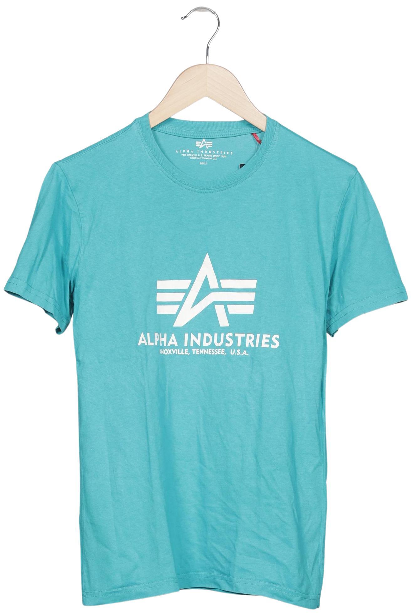 

Alpha industries Herren T-Shirt, türkis, Gr. 46