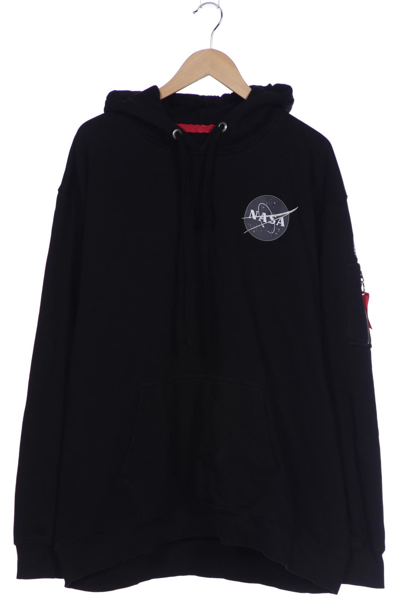 

Alpha industries Herren Kapuzenpullover, schwarz, Gr. 62