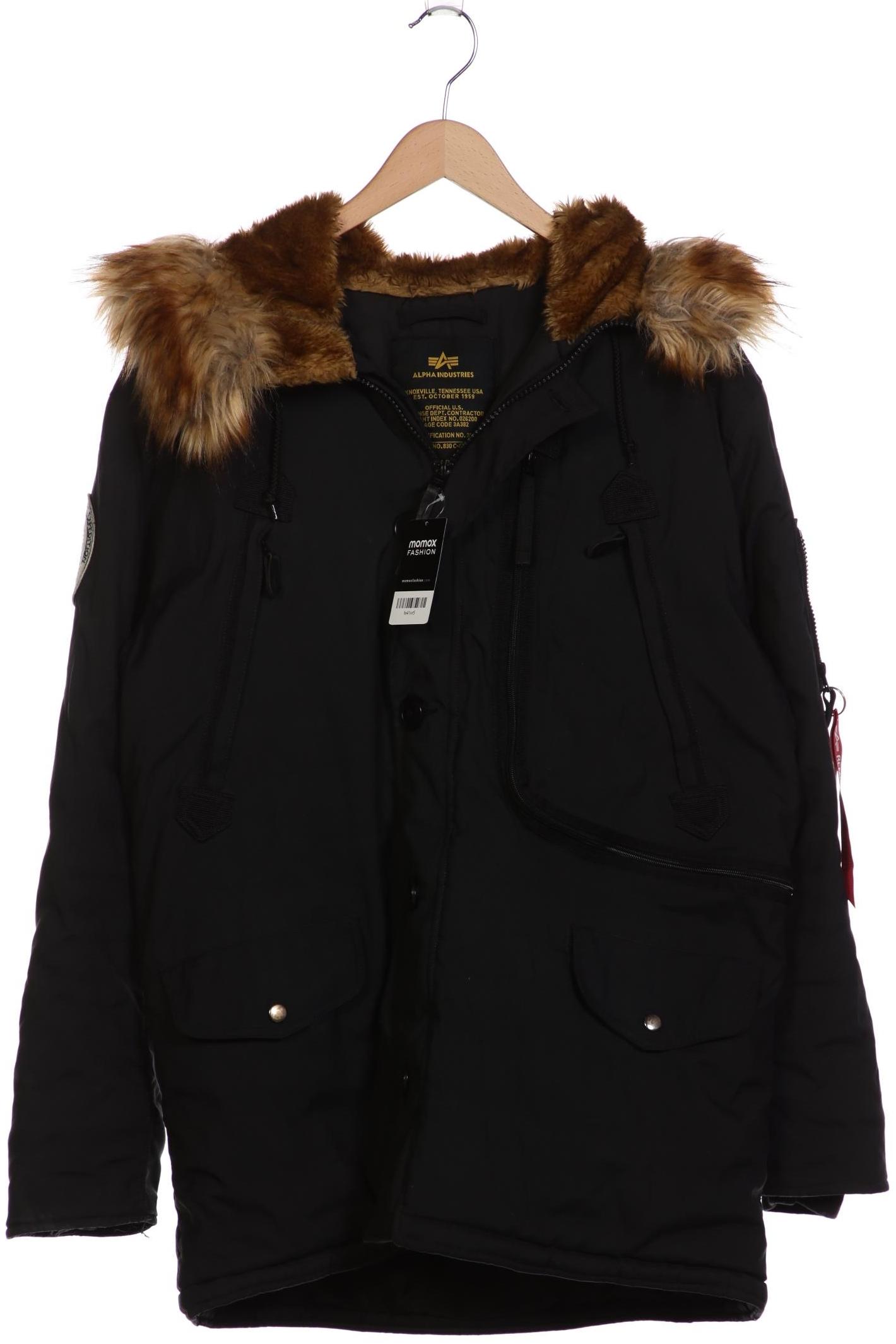 

Alpha industries Herren Jacke, schwarz, Gr. 54