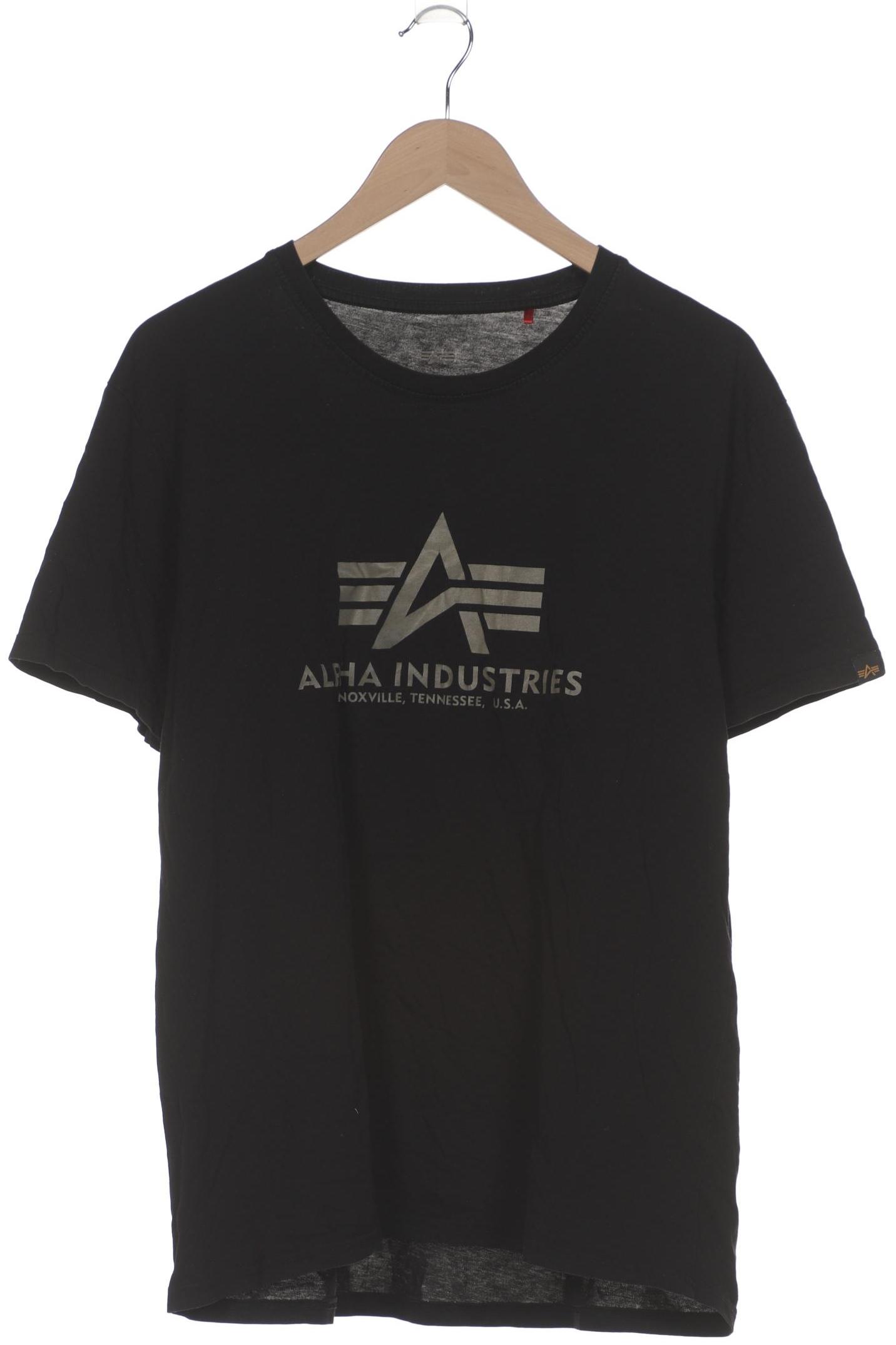 

Alpha industries Herren T-Shirt, schwarz, Gr. 54