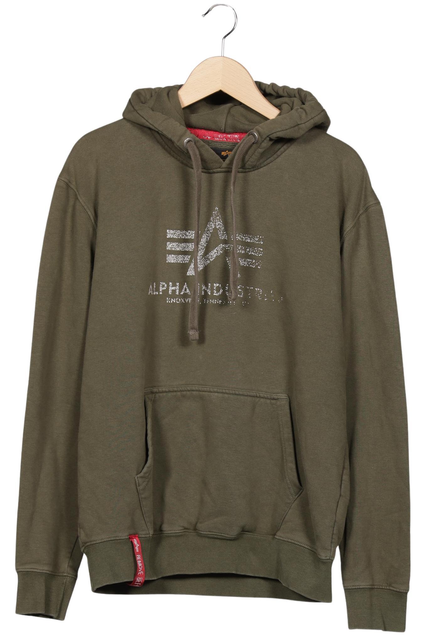 

Alpha industries Herren Kapuzenpullover, grün, Gr. 54
