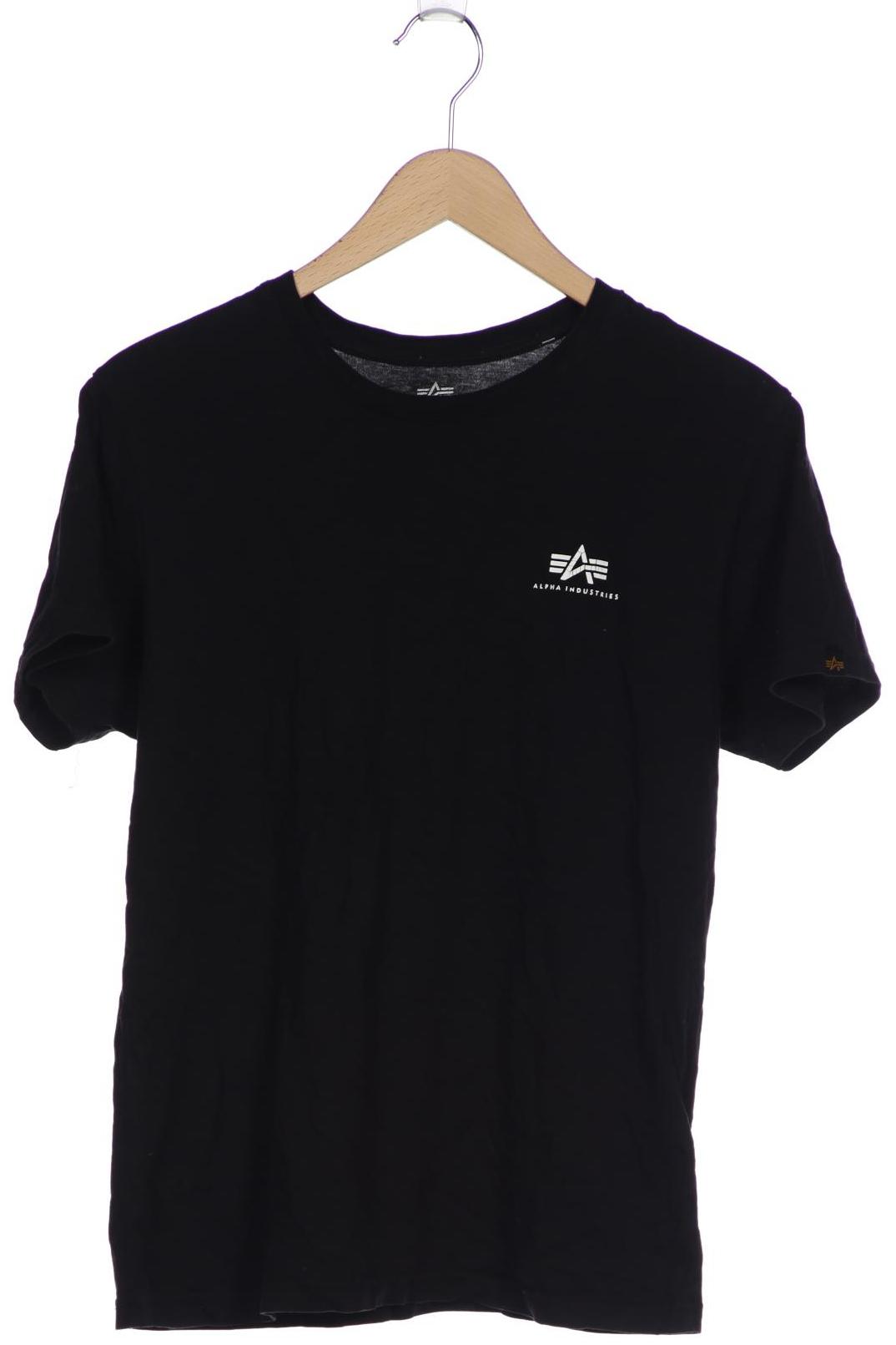 

Alpha industries Herren T-Shirt, schwarz, Gr. 48