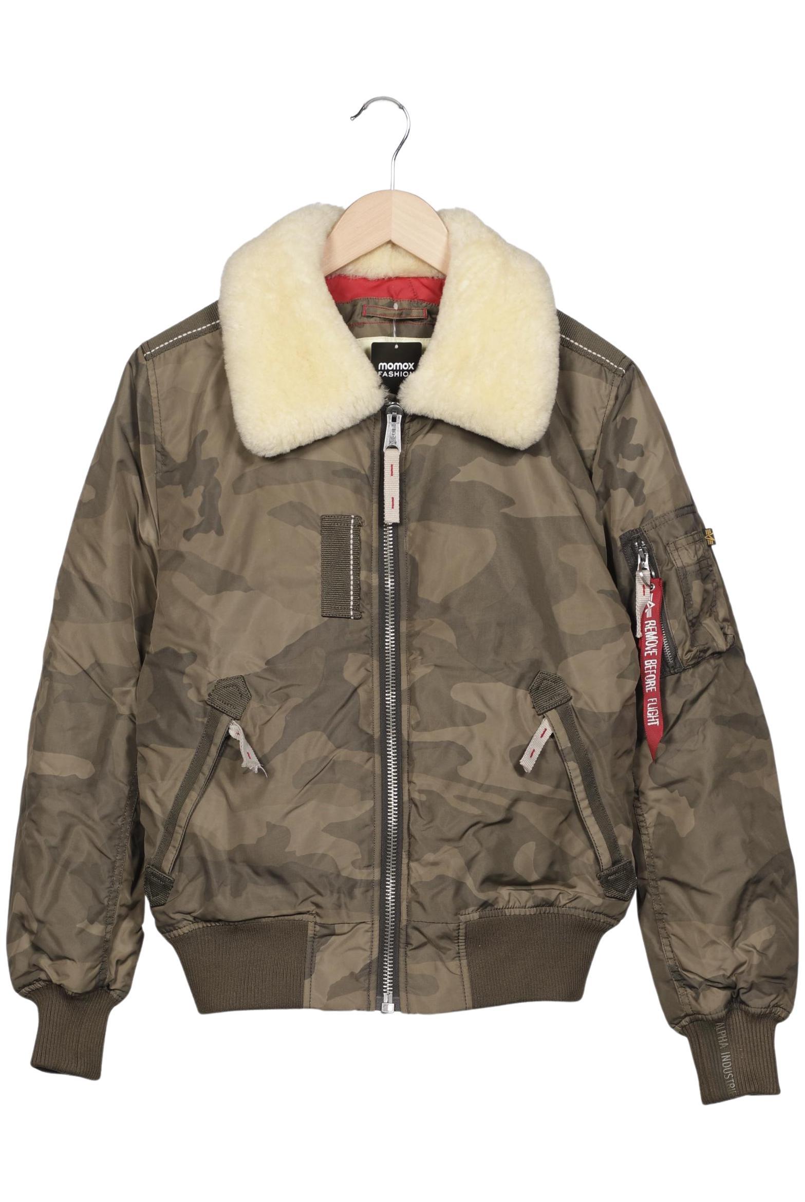 

Alpha industries Herren Jacke, grün, Gr. 48