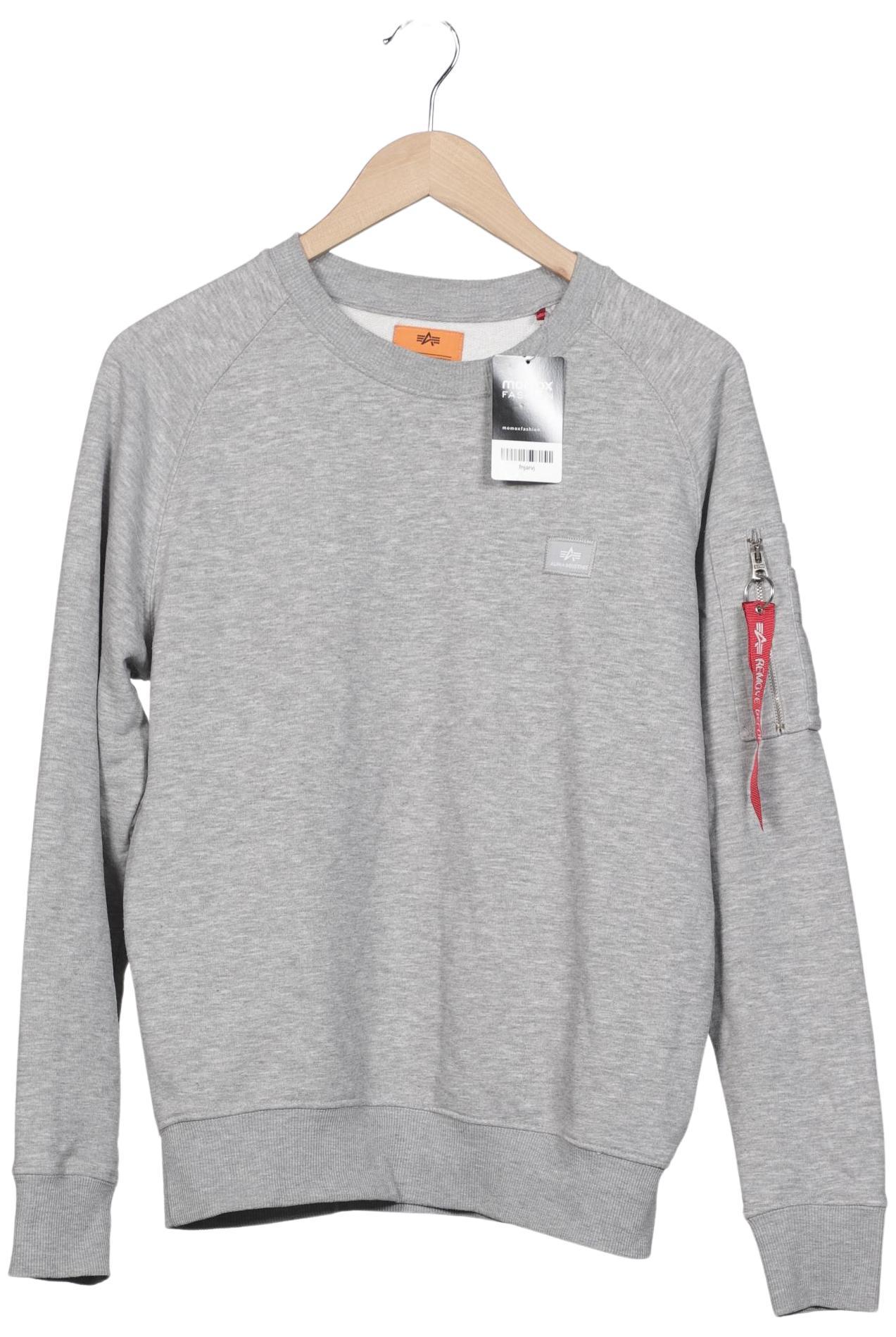 

Alpha industries Herren Sweatshirt, grau, Gr. 46