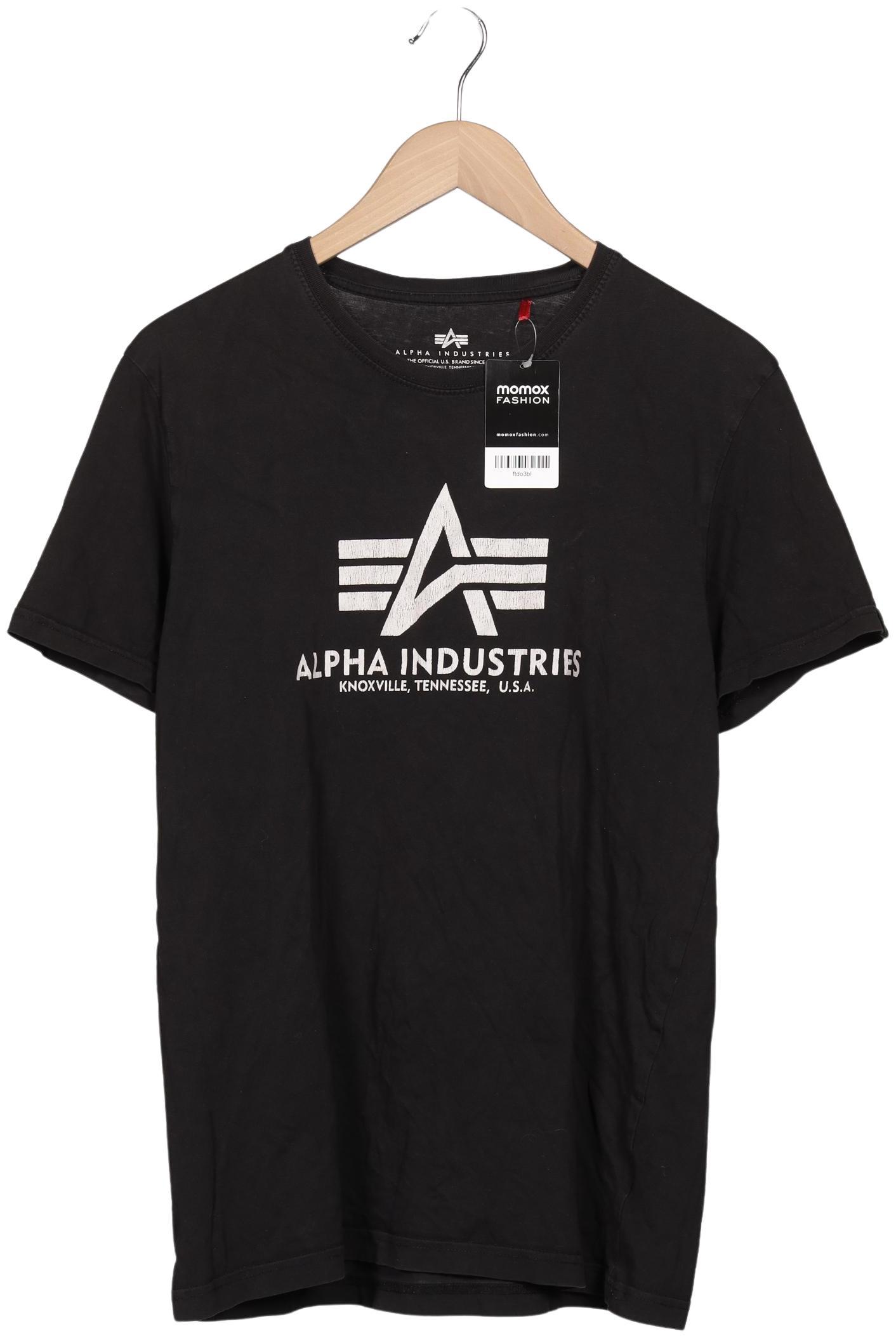 

Alpha industries Herren T-Shirt, schwarz, Gr. 54