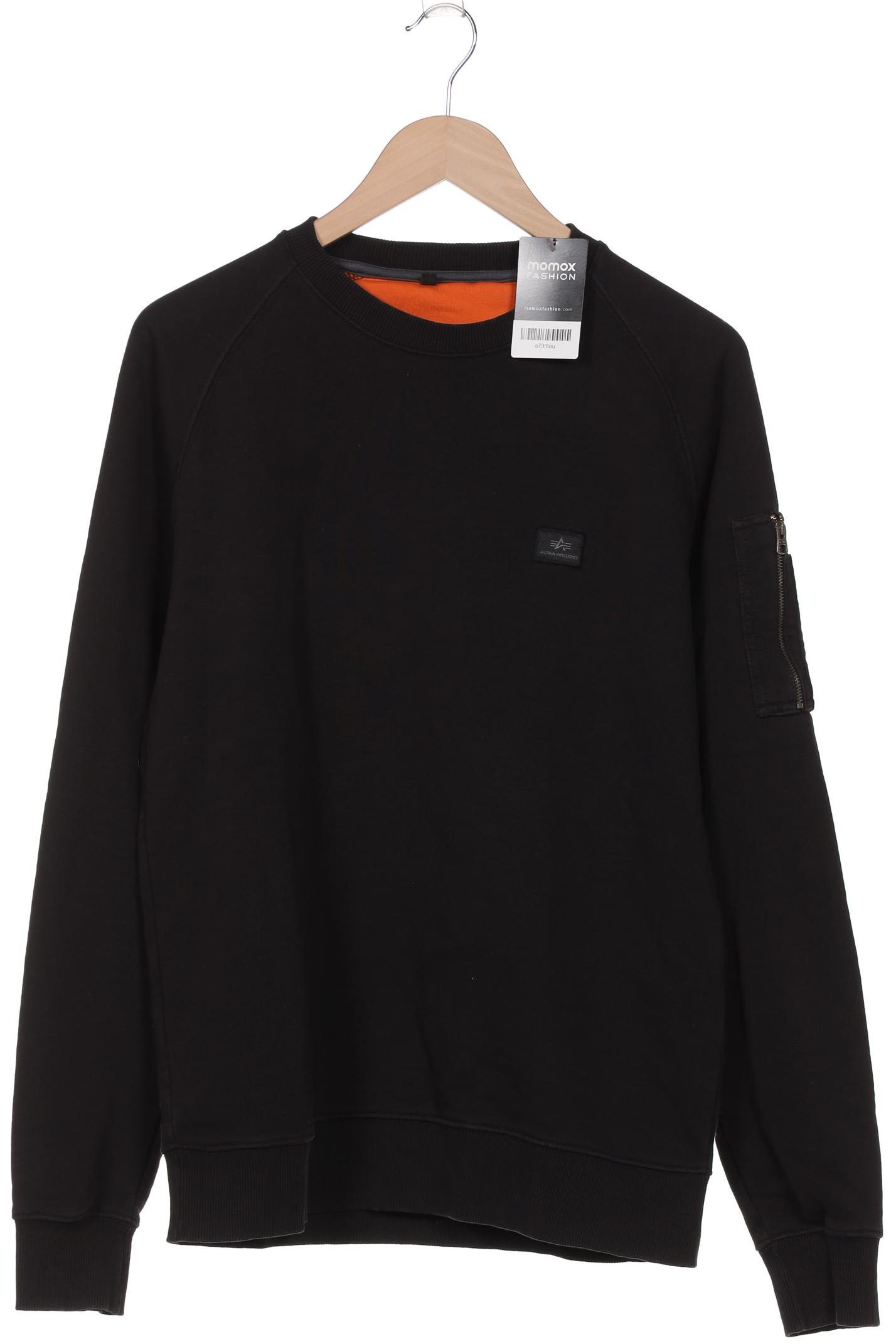 

Alpha industries Herren Sweatshirt, schwarz, Gr. 52