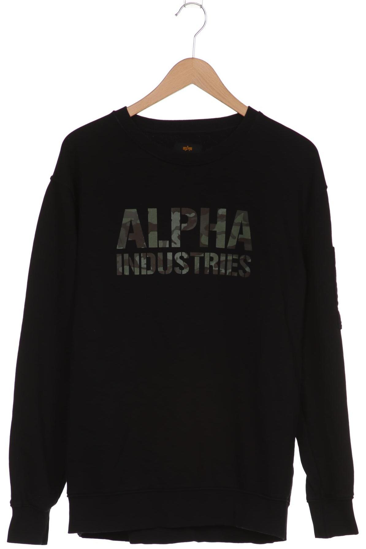 

Alpha industries Herren Sweatshirt, schwarz