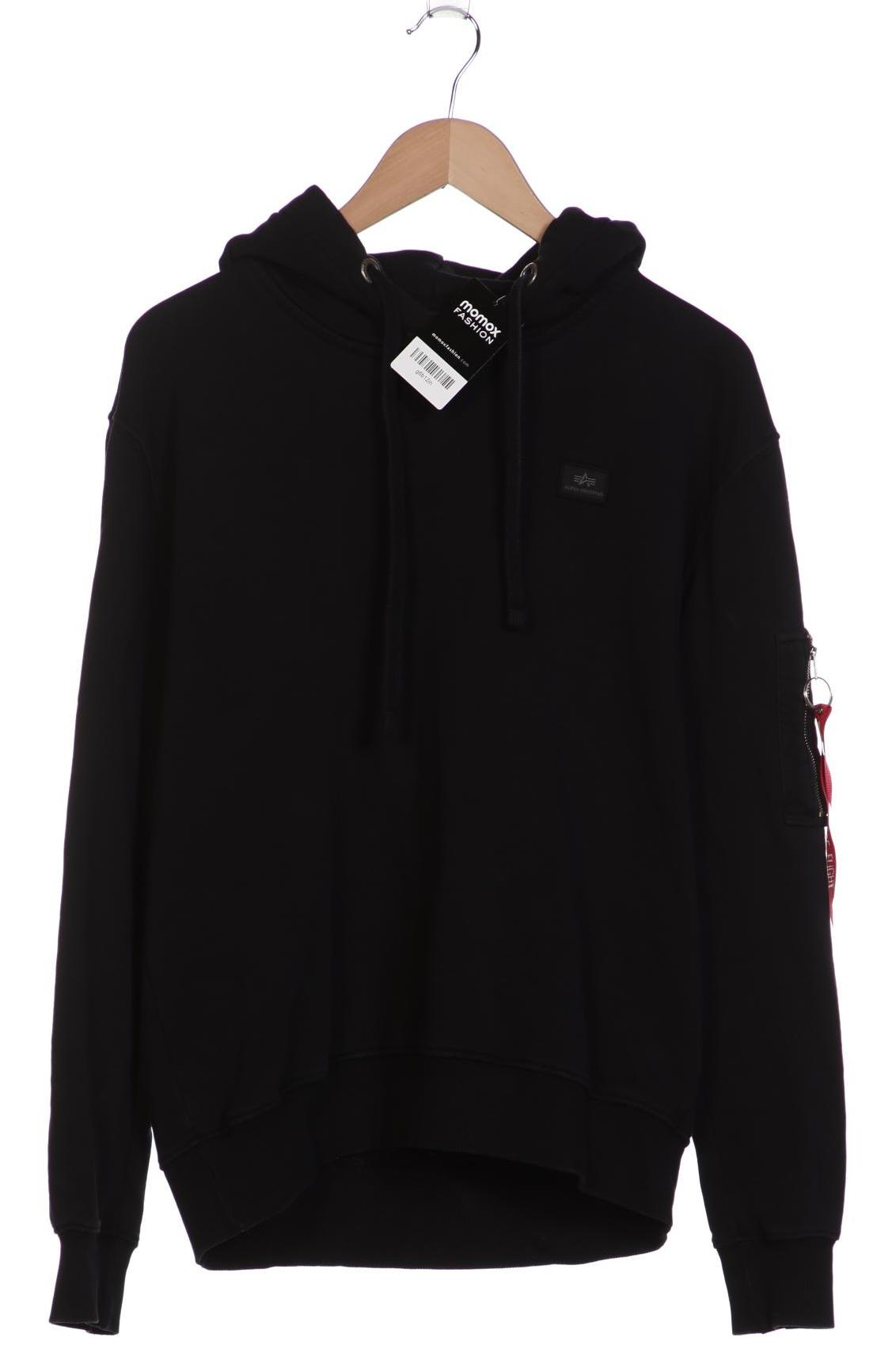 

Alpha industries Herren Kapuzenpullover, schwarz, Gr. 48