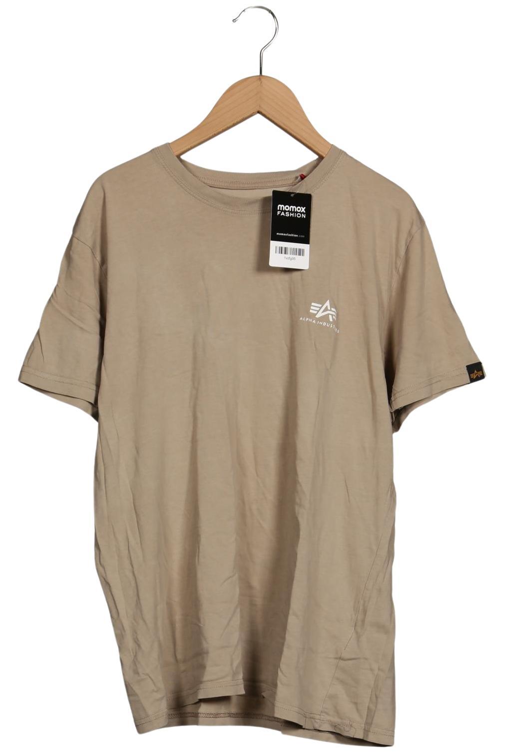 

Alpha industries Herren T-Shirt, beige, Gr. 52