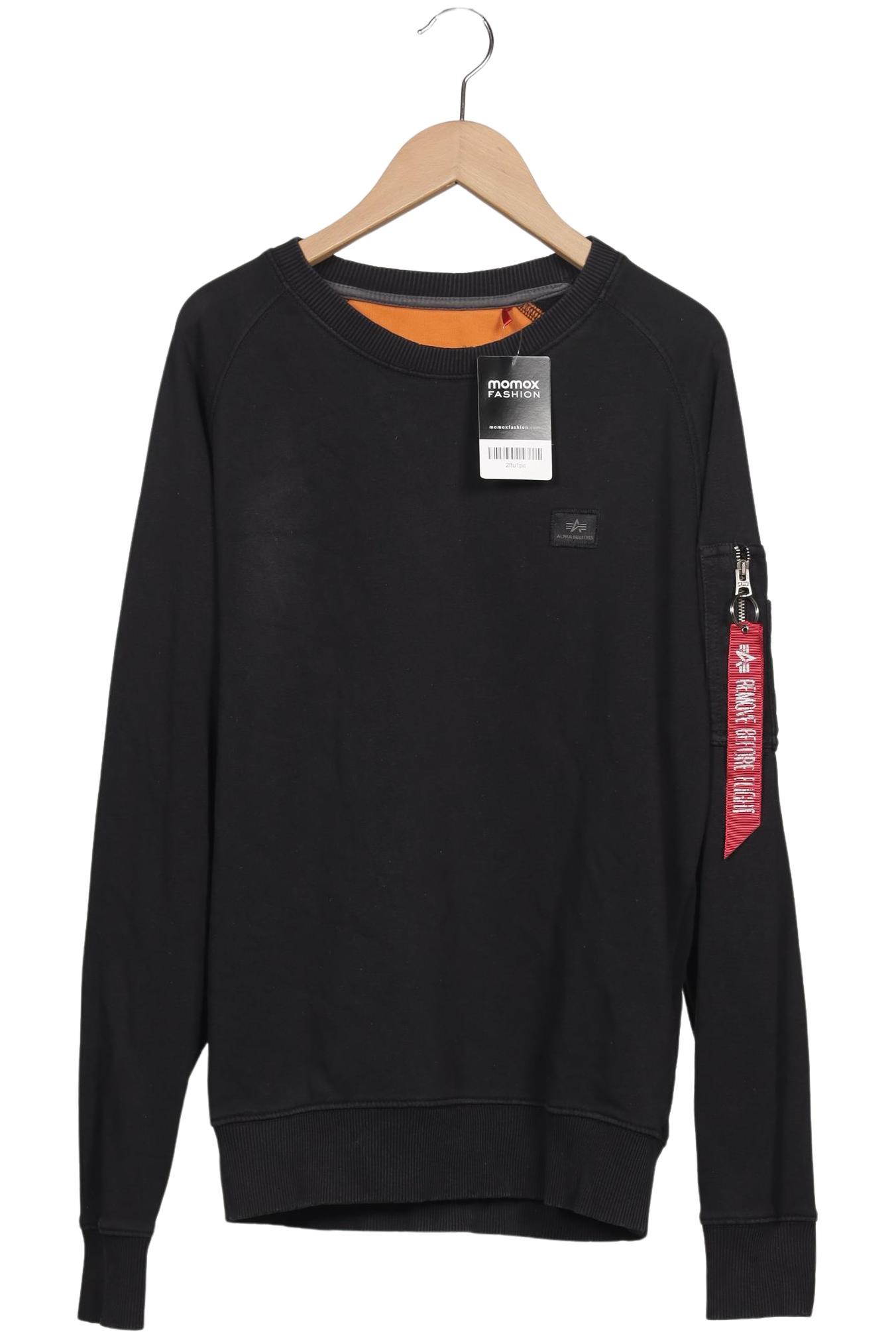 

Alpha industries Herren Sweatshirt, schwarz, Gr. 46