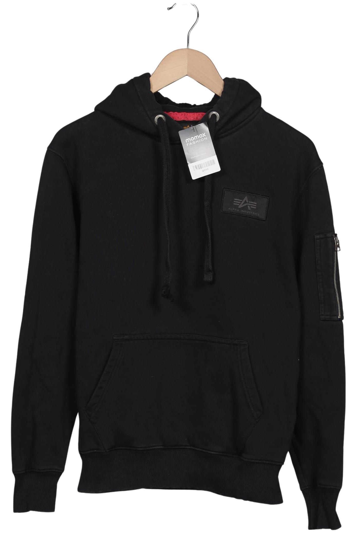 

Alpha industries Herren Kapuzenpullover, schwarz, Gr. 46